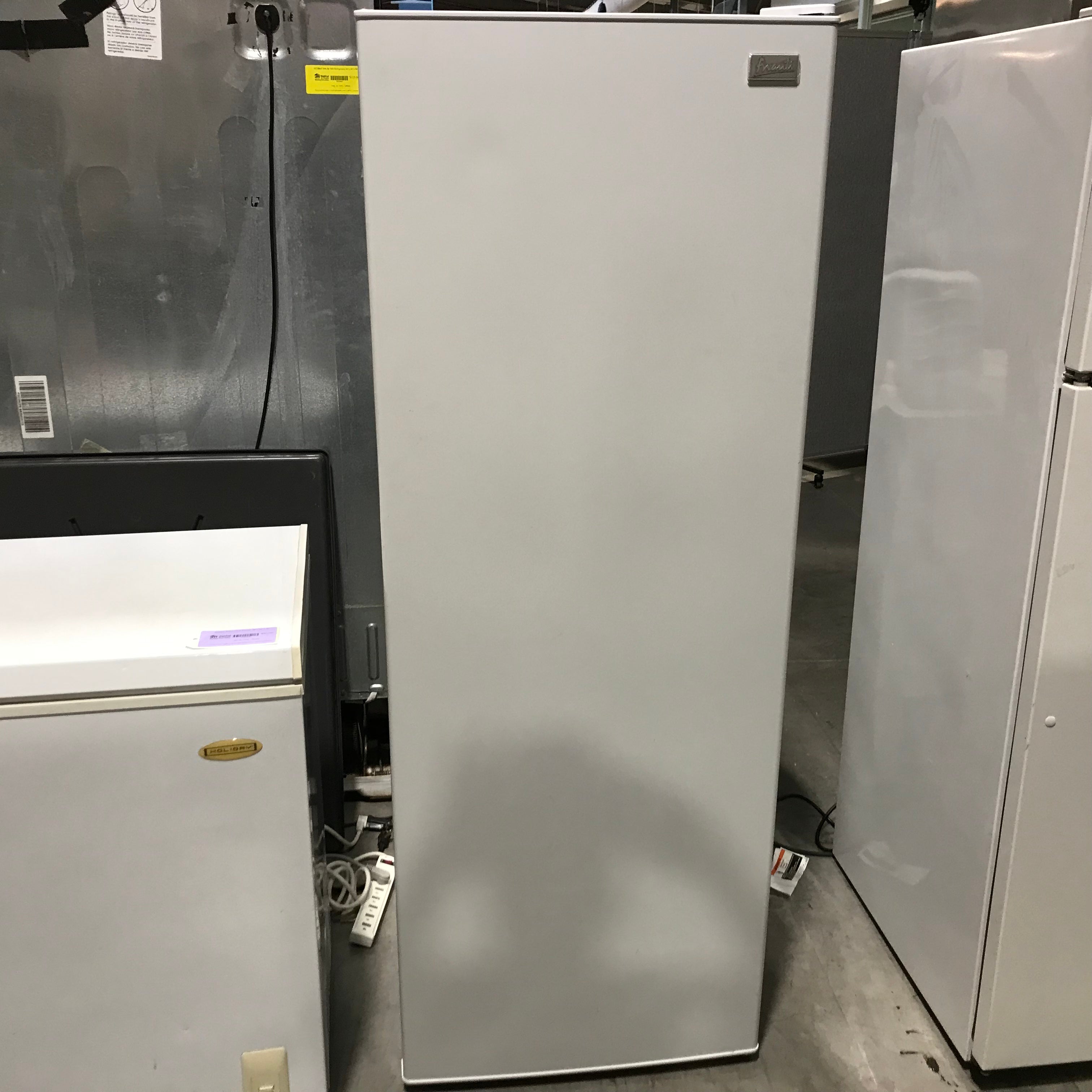 Avanti White Vertical Freezer 24"x 27"x 65"