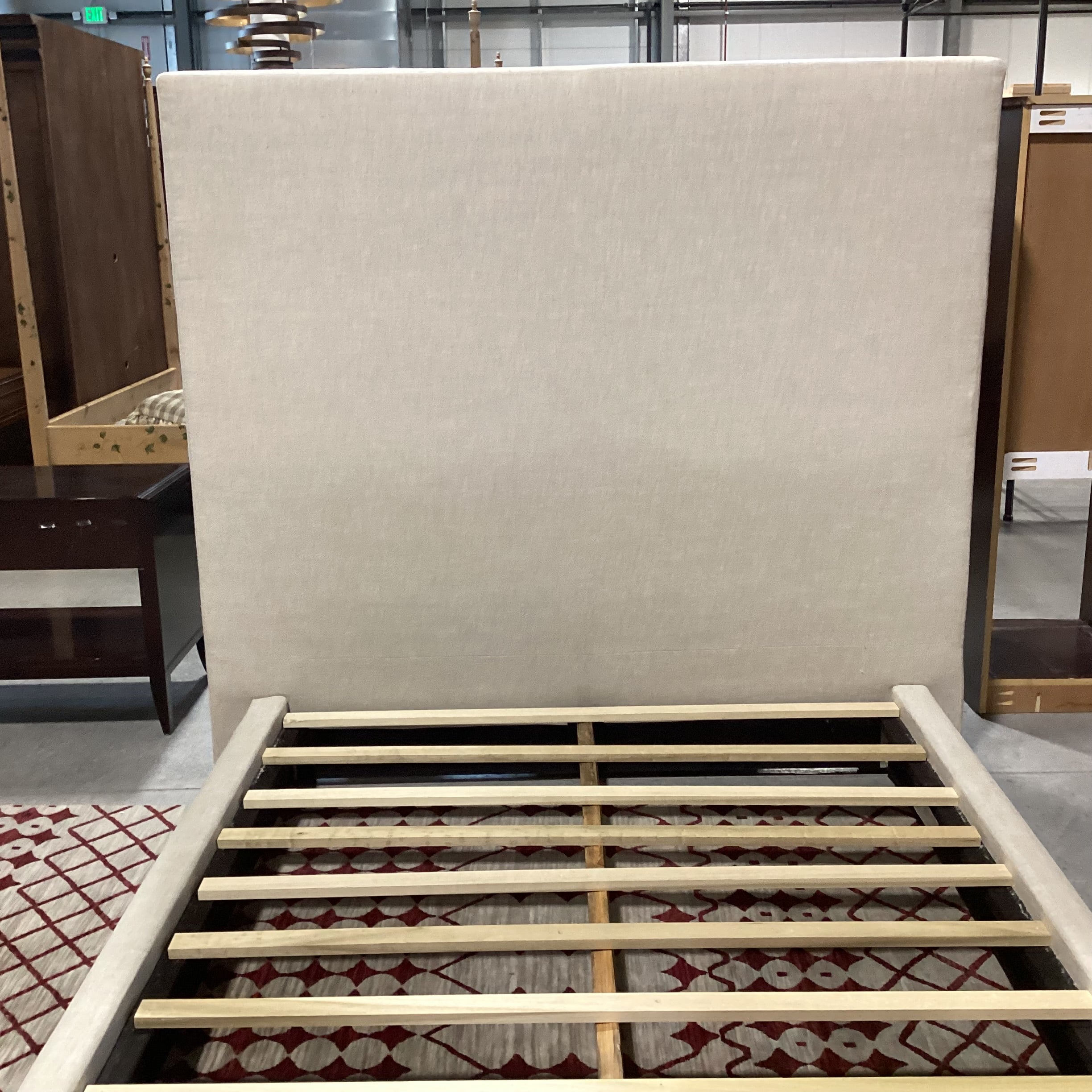 QUEEN Restoration Hardware Linen Bed Set 75"x 87"x 69"