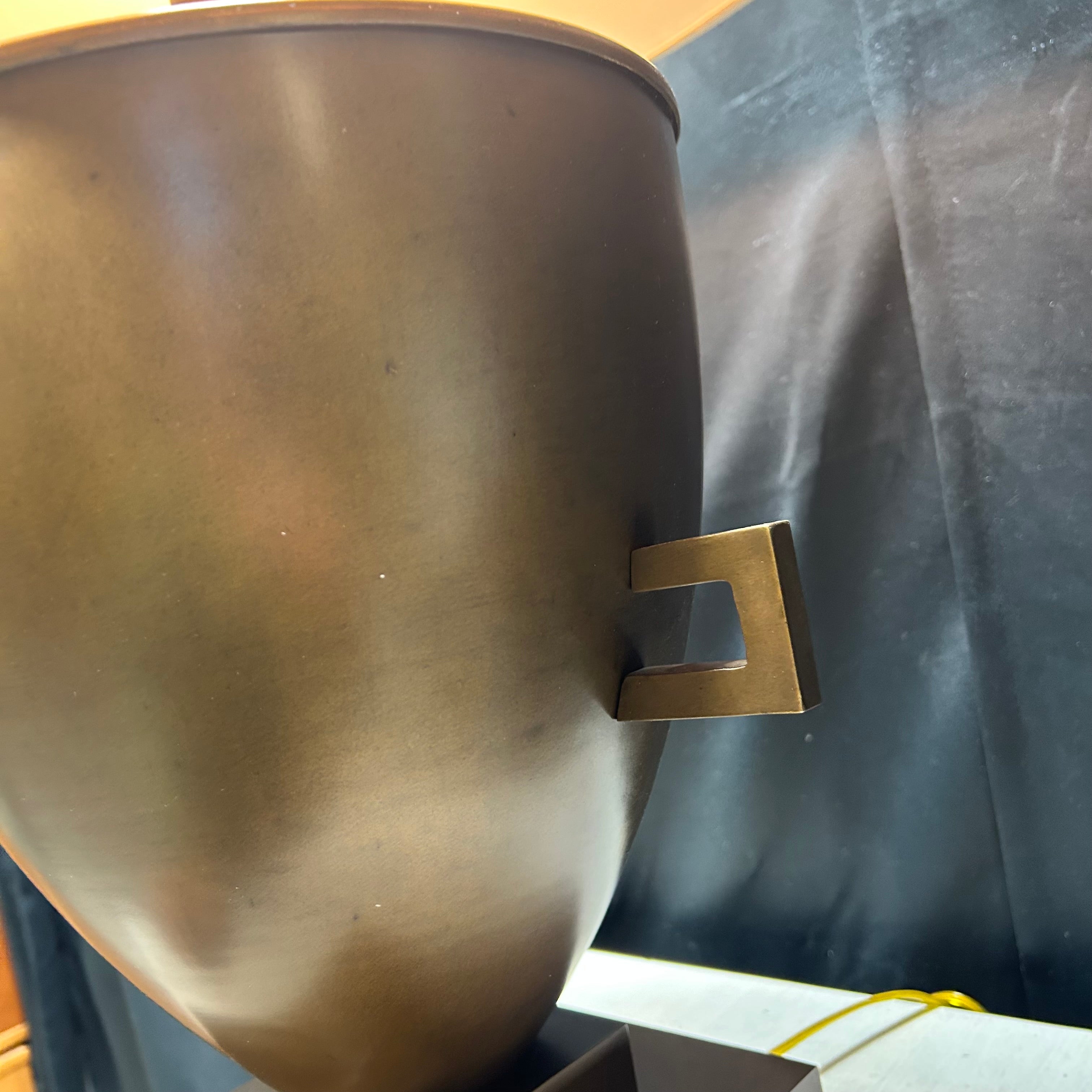 Vintage Brass Urn-Style Table Lamp 20"x 33"