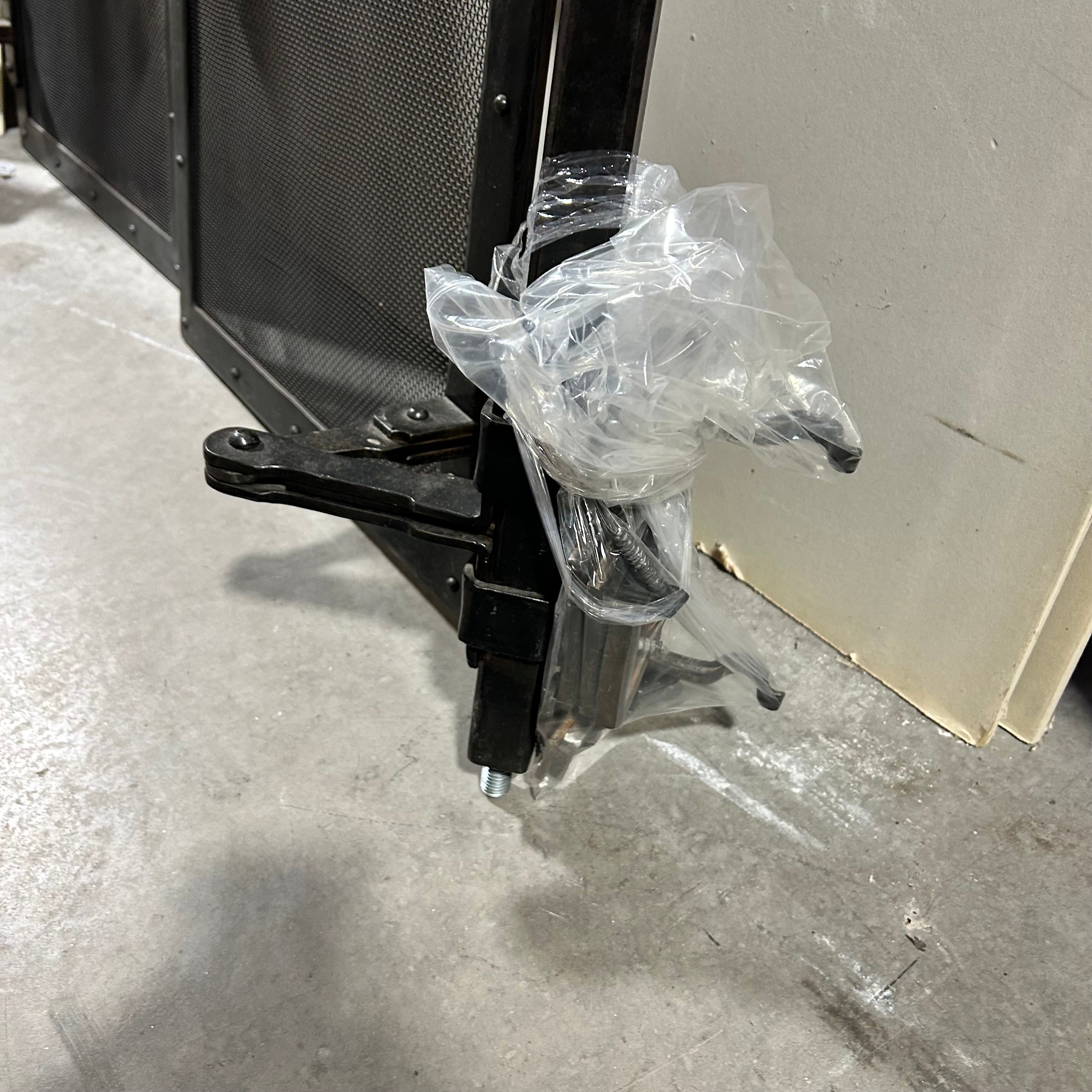 36"x 36" Small Hand Forged Fireplace Screen