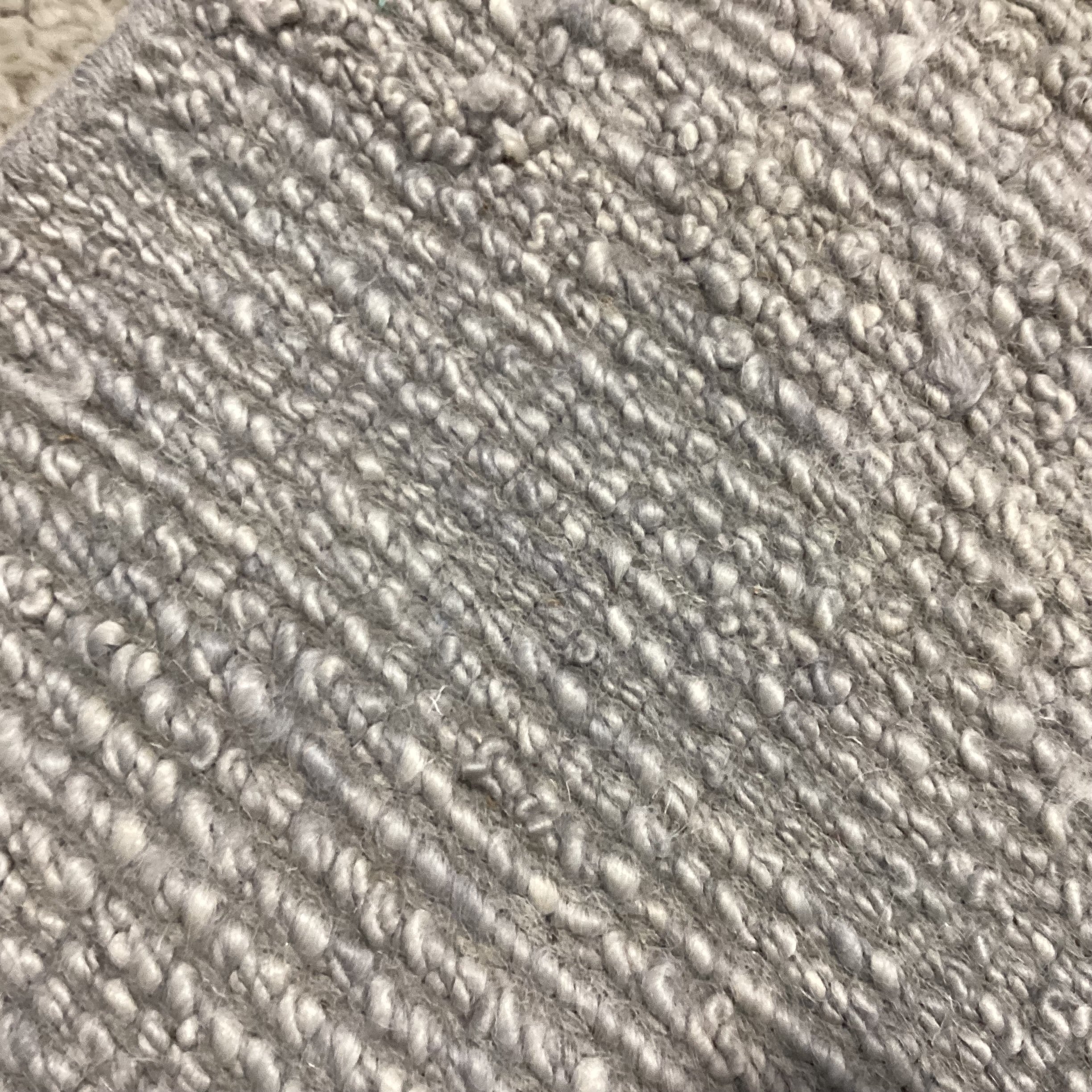 Gold & Grey Woven Wool Rug 10'x 10'4"