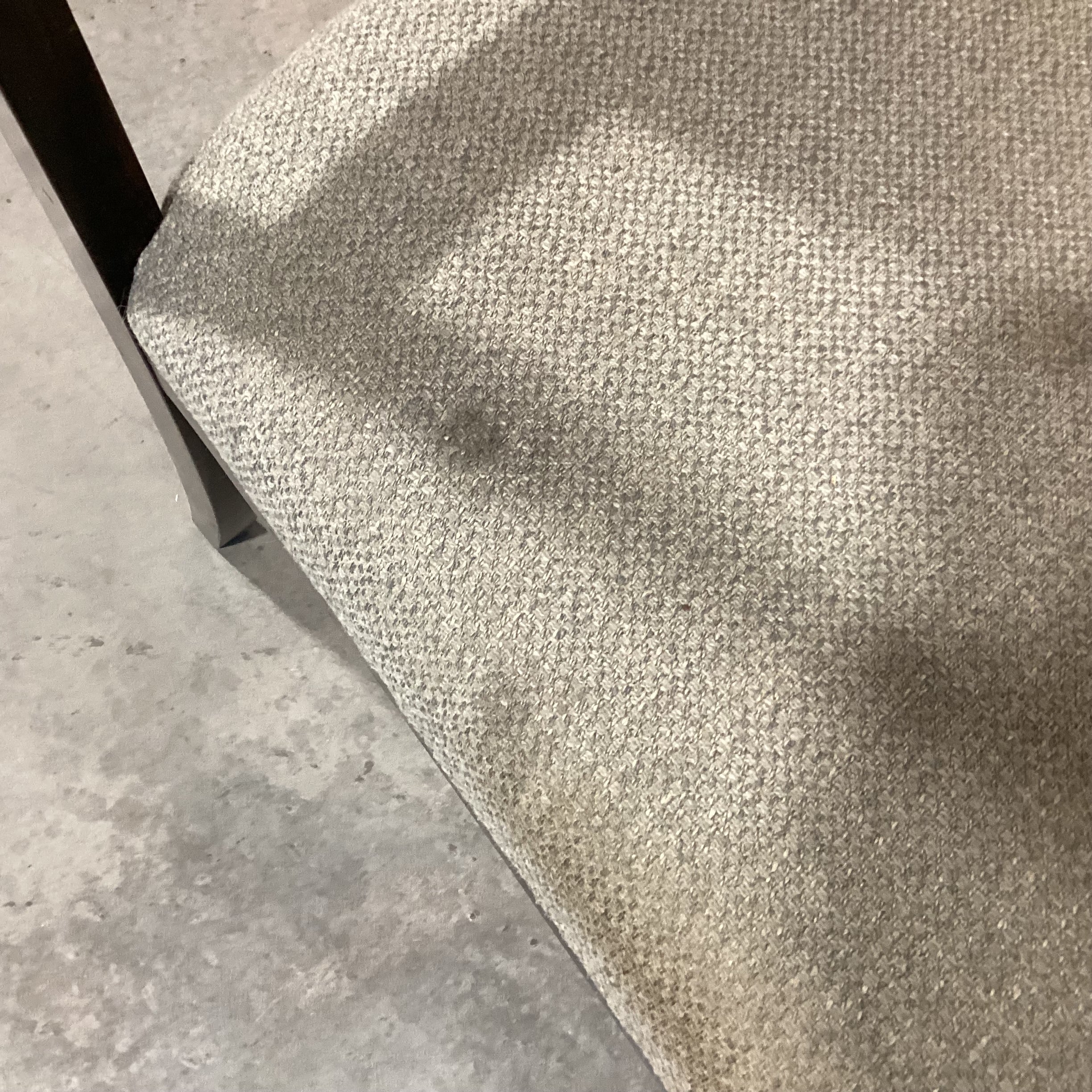 Round Dark Finish Wood Cross Trestle Base Table with 6 Asian Style Chairs Dining Set 60" Diameter x 30.5"