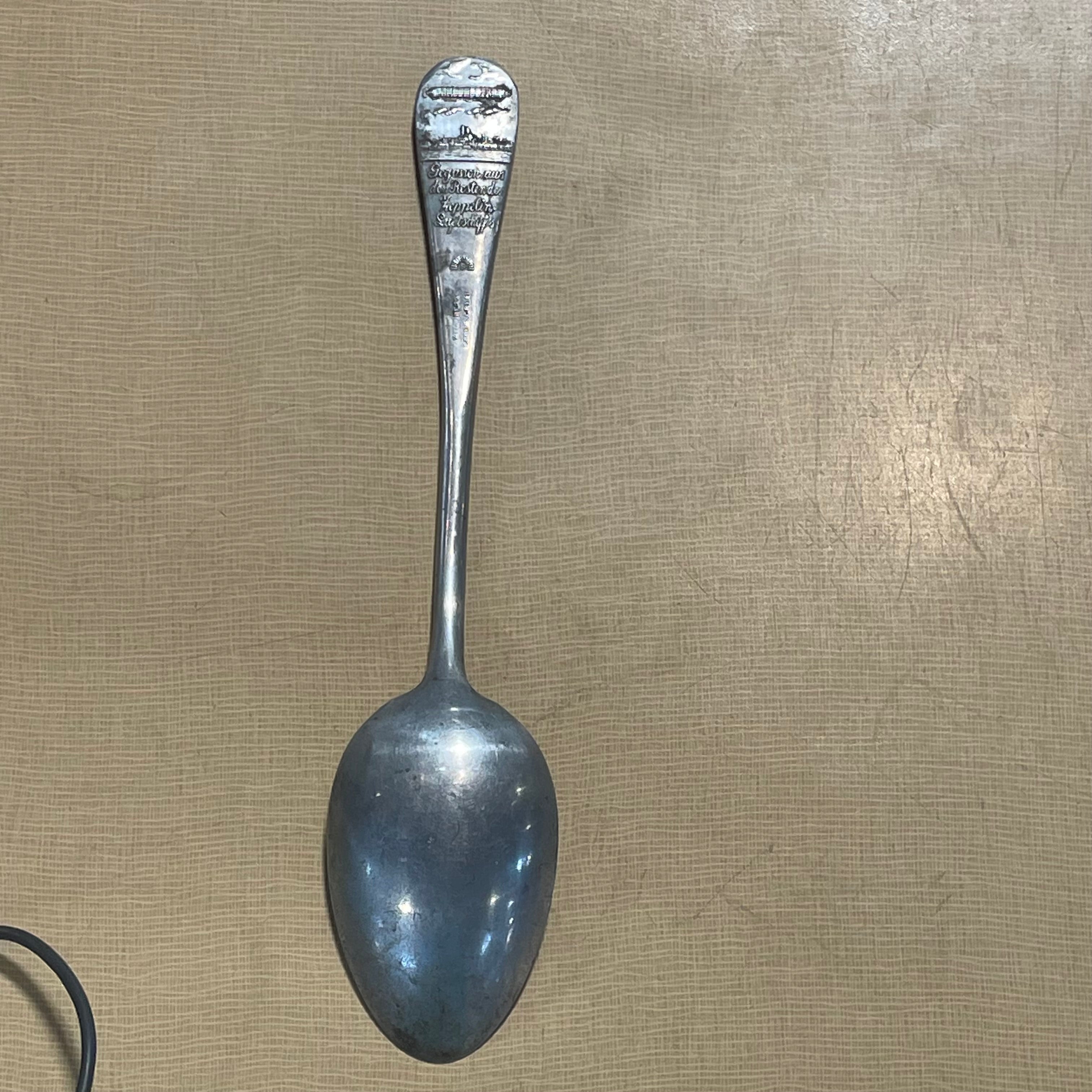 Zeppelin LZ 4 Crash Souvenir Spoon 8.25"