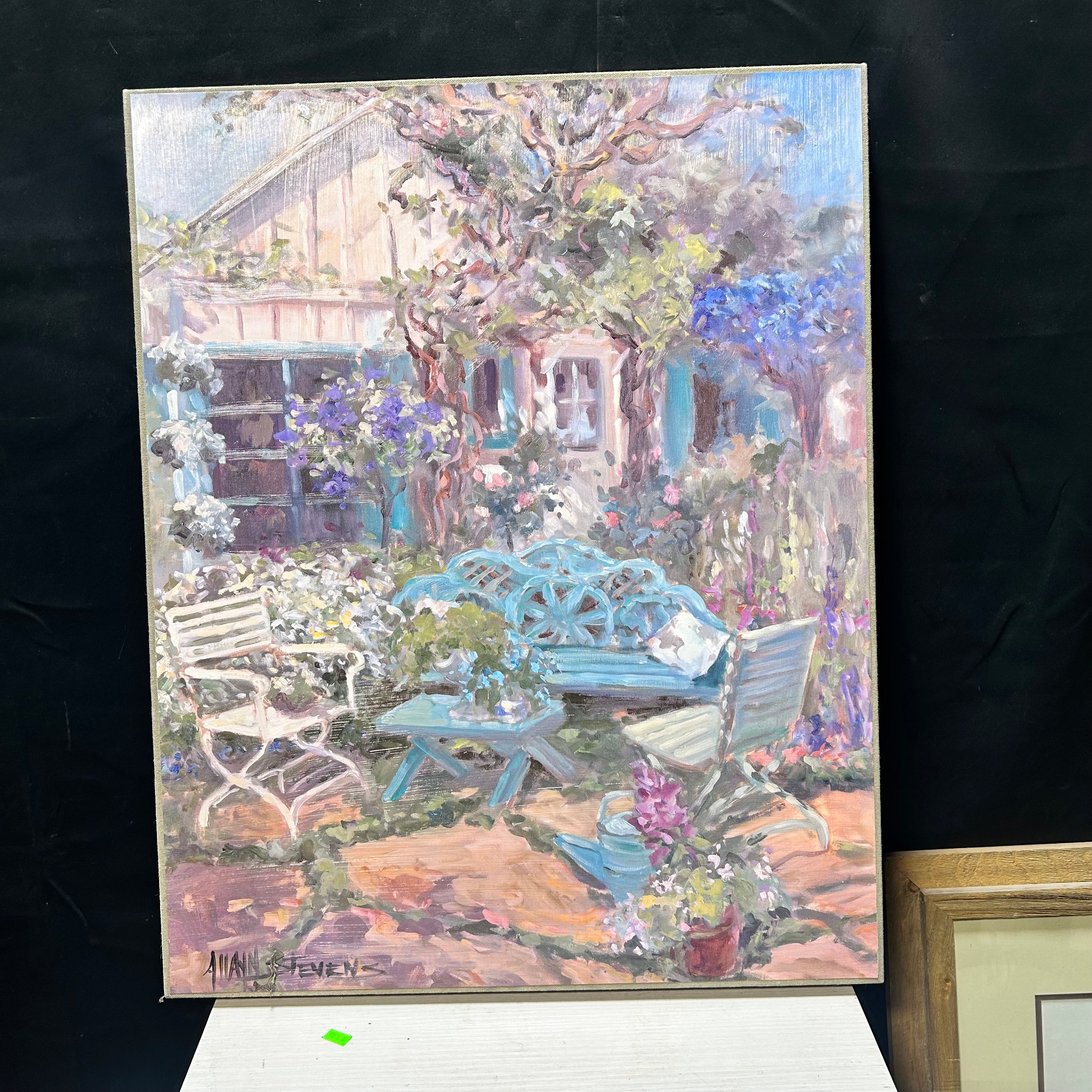 Allan Stevens Giclee On Canvas  22.5"x 28"