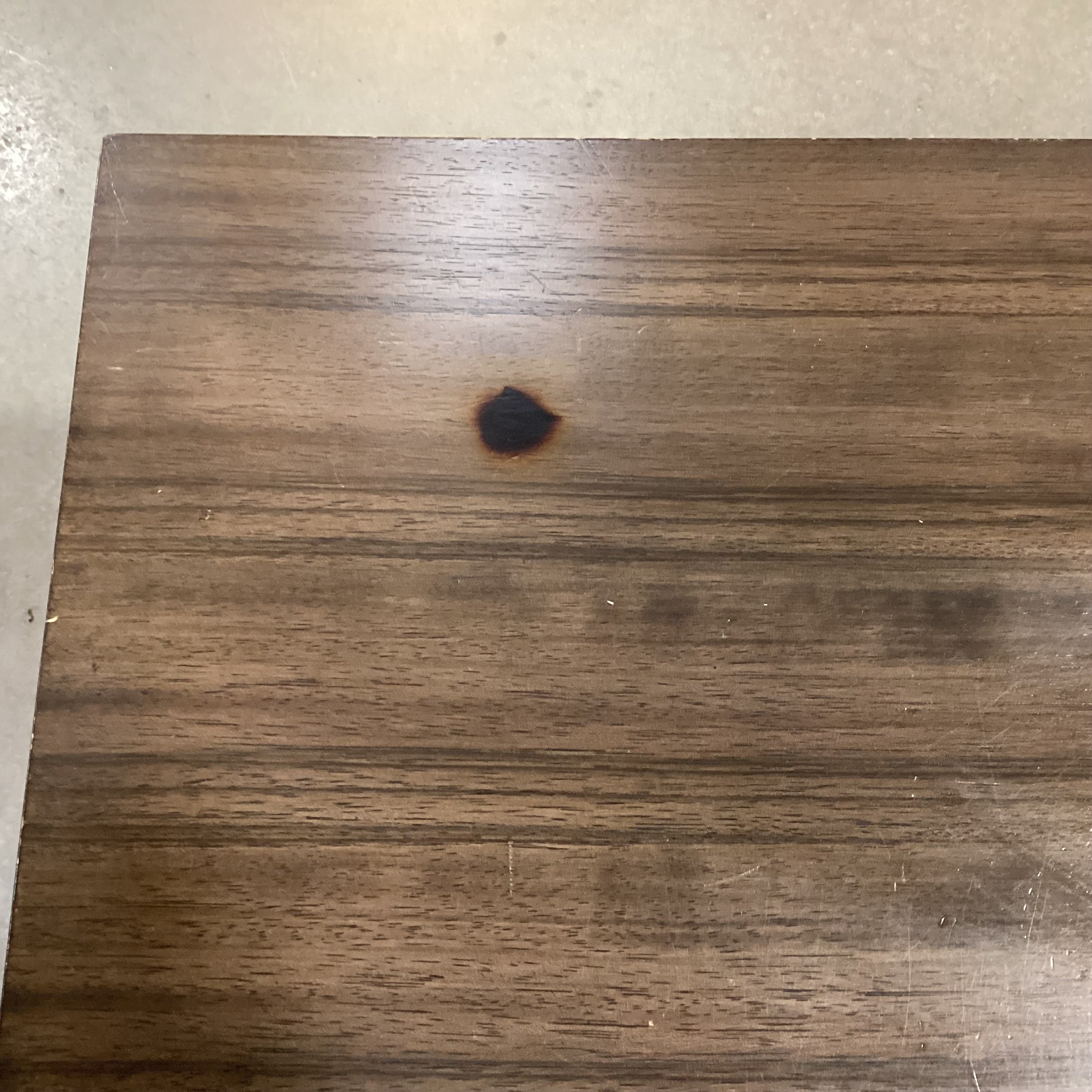 Modern Chrome & Wood Style Veneer Coffee Table 60"x 24"x 14.5"