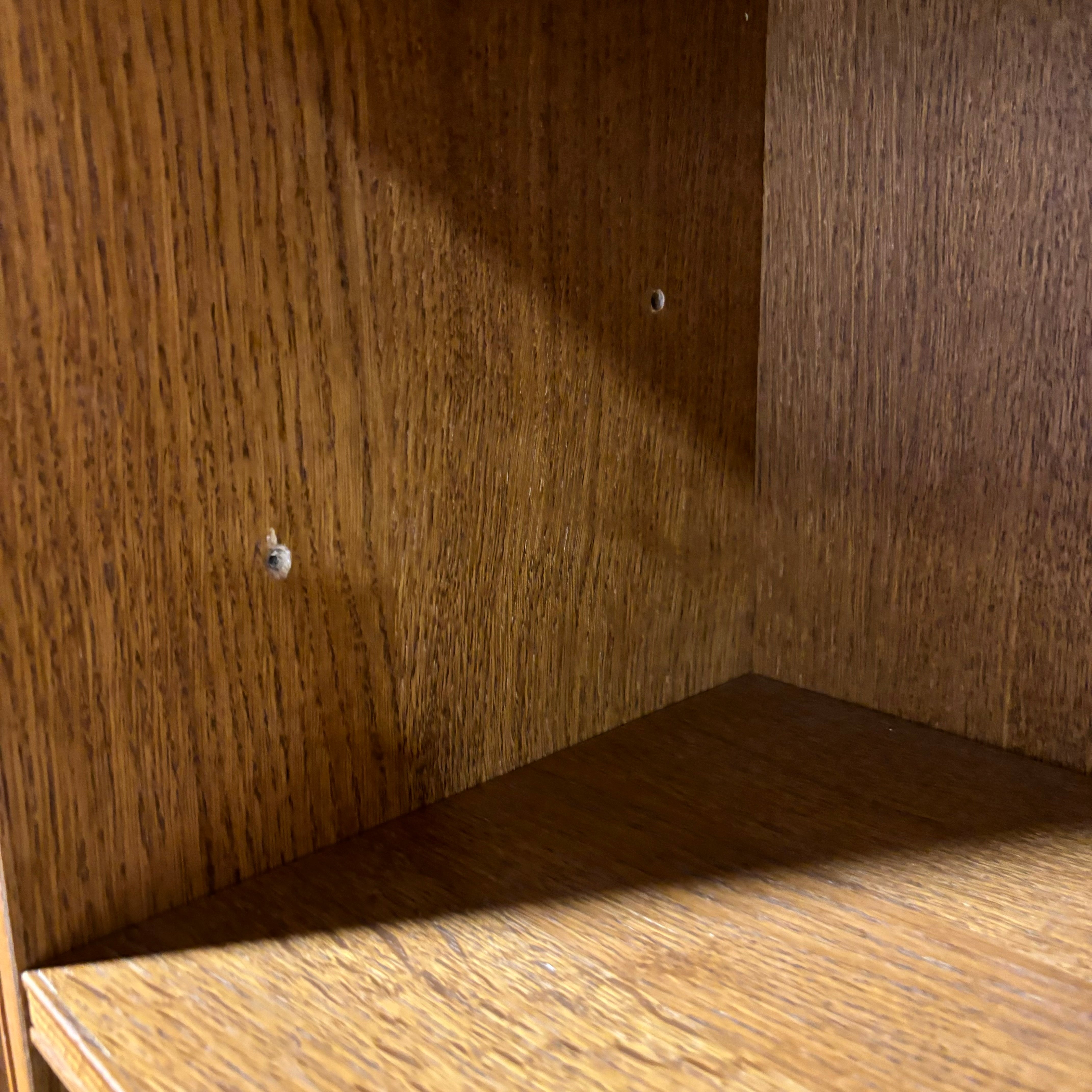 IKEA Stockholm Wood Style Veneer 5 & 6 Shelf Double Bookcase 57"x 12"x 88"