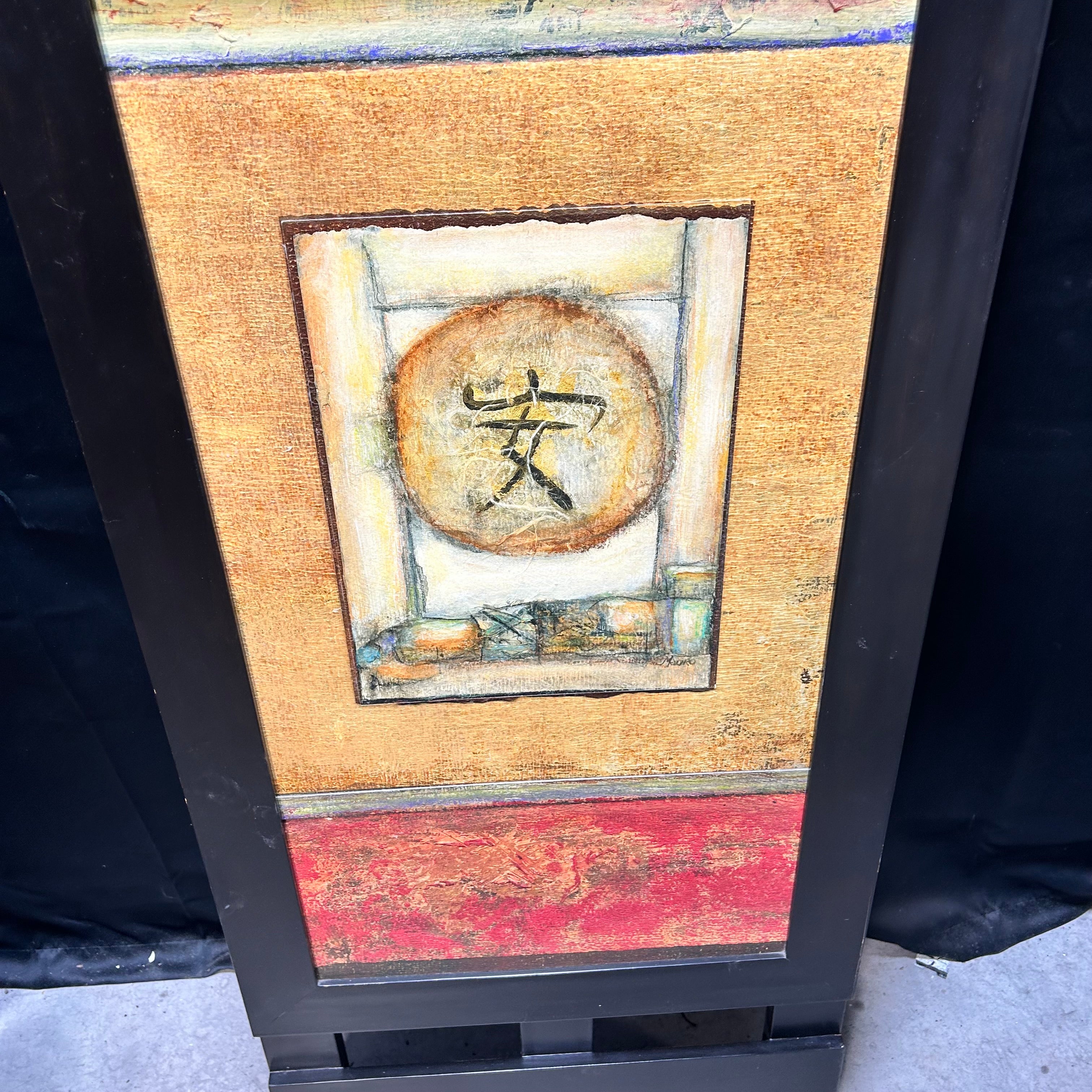 Asian Style Calligraphy Art 24"x 63"