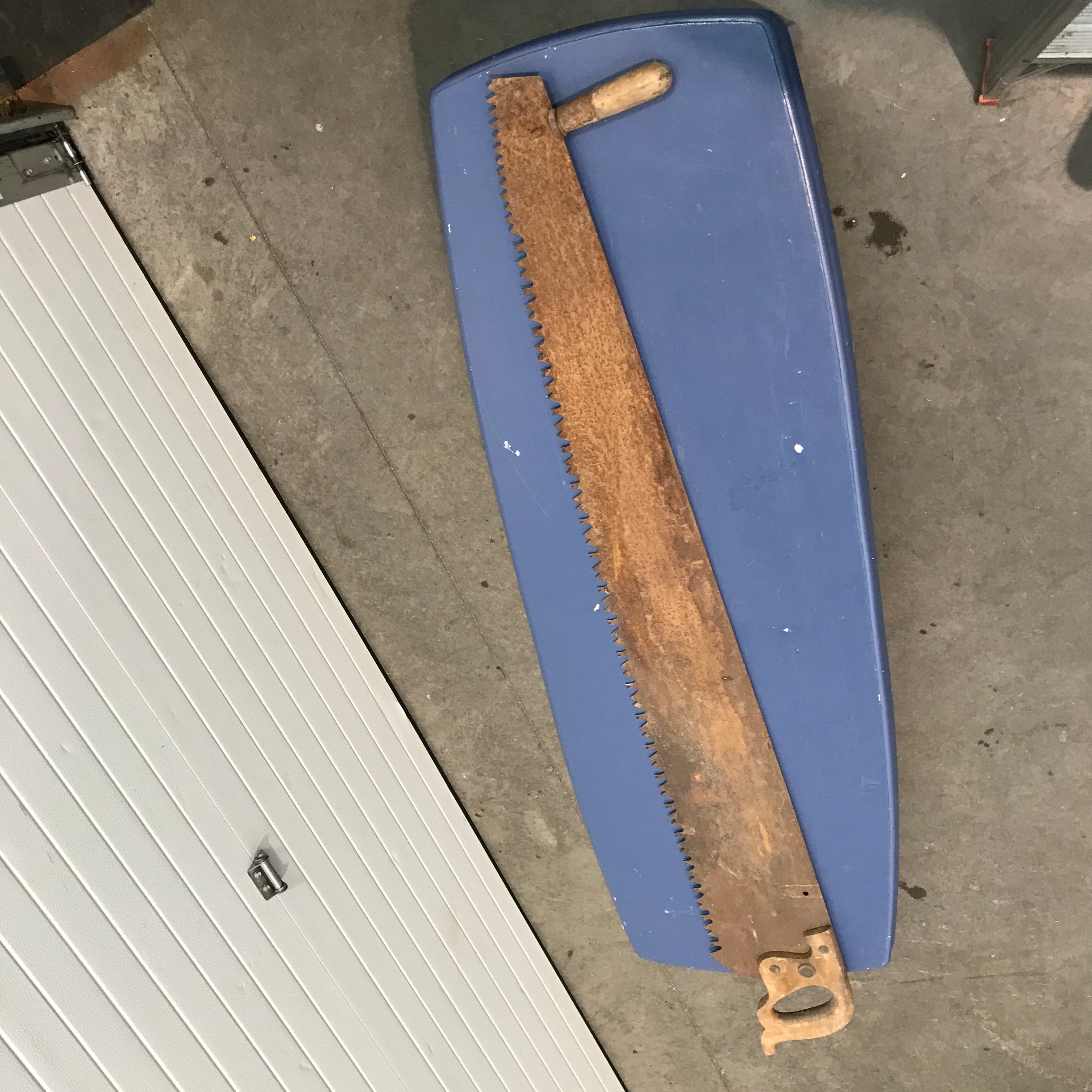 53" Antique Crosscut Saw