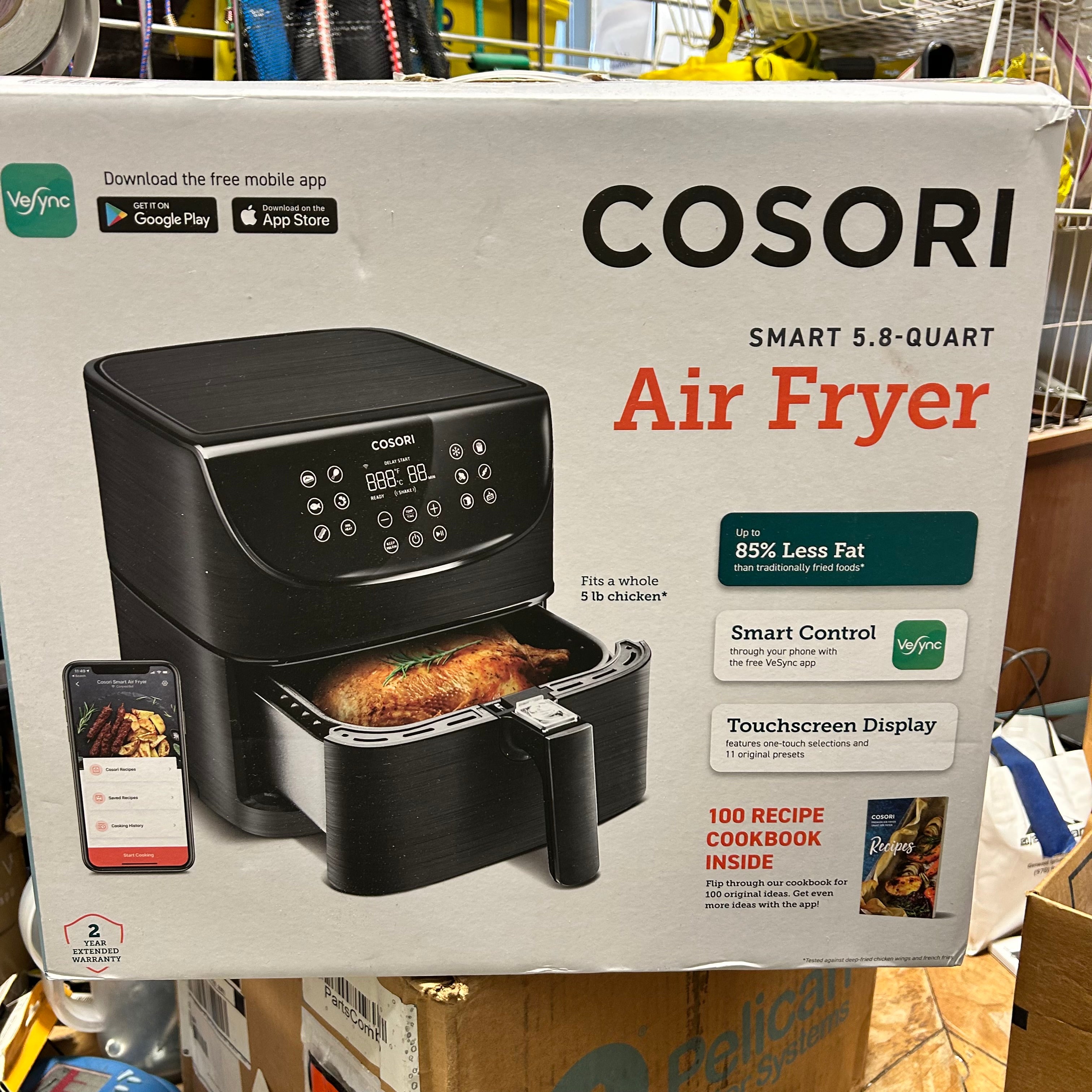 Cosori Smart 5.8q Air Fryer