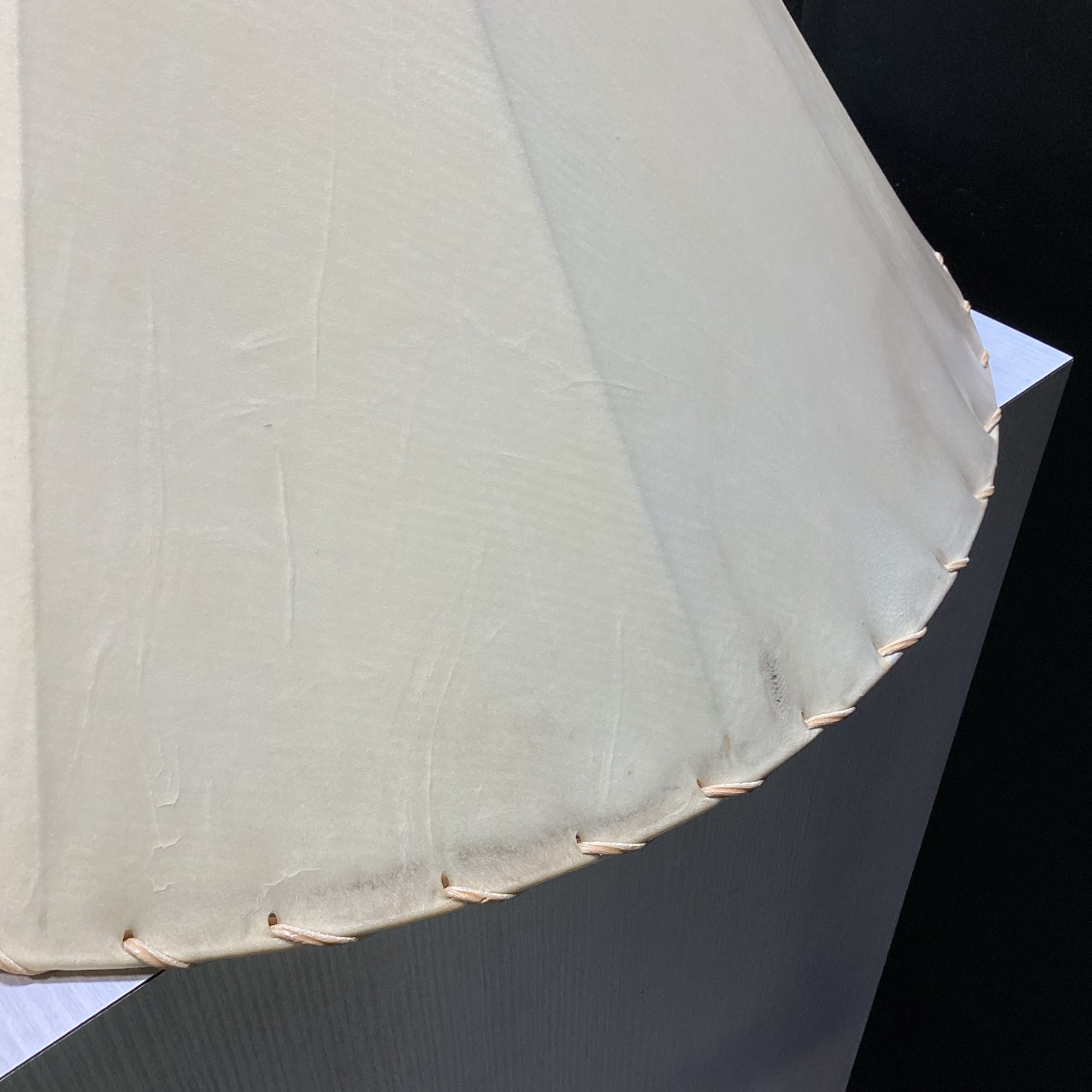 Raw Hide Rustic Lamp Shade (2) 26" x 16.5"