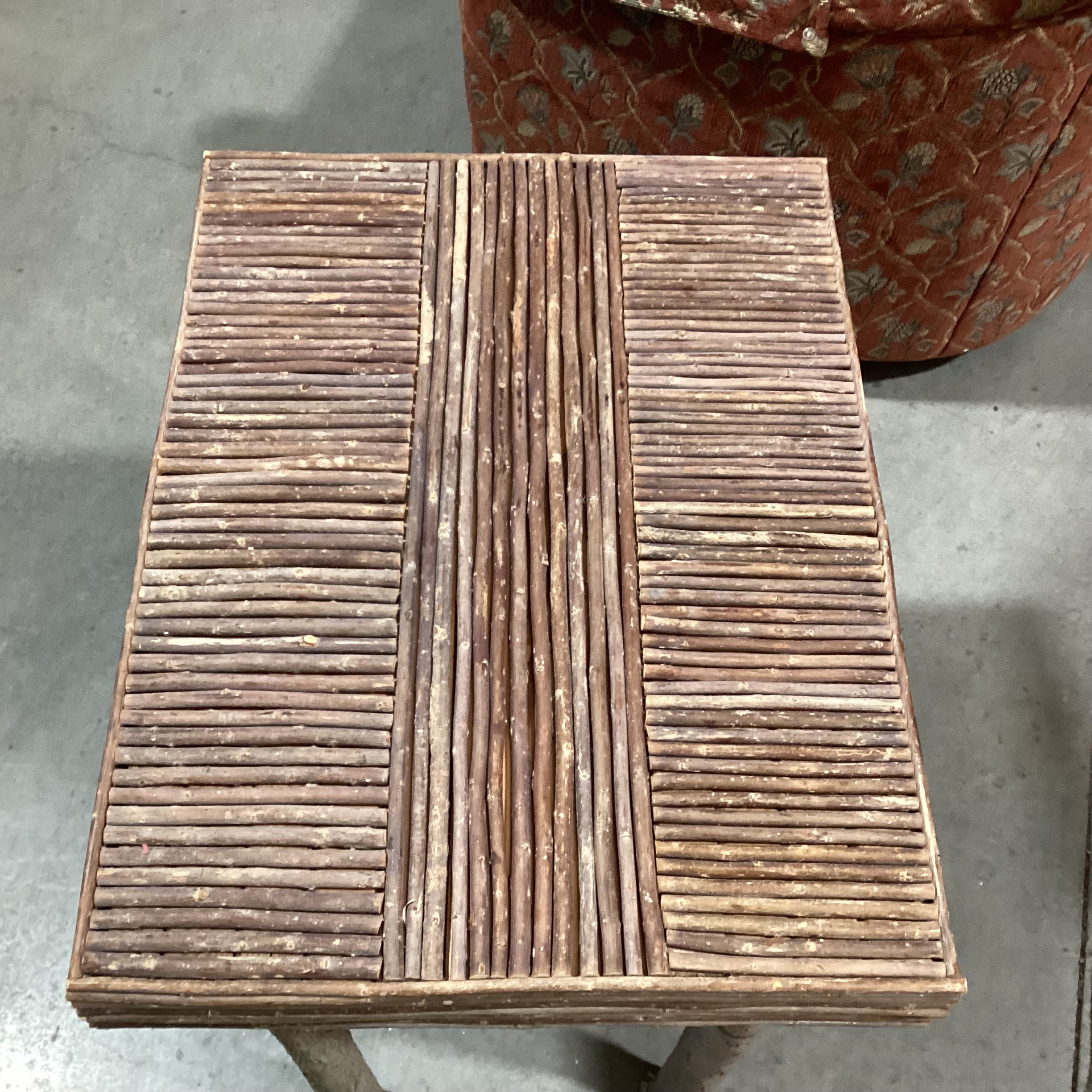 Log & Branch Rustic Accent Table 25"x 19"x 26"