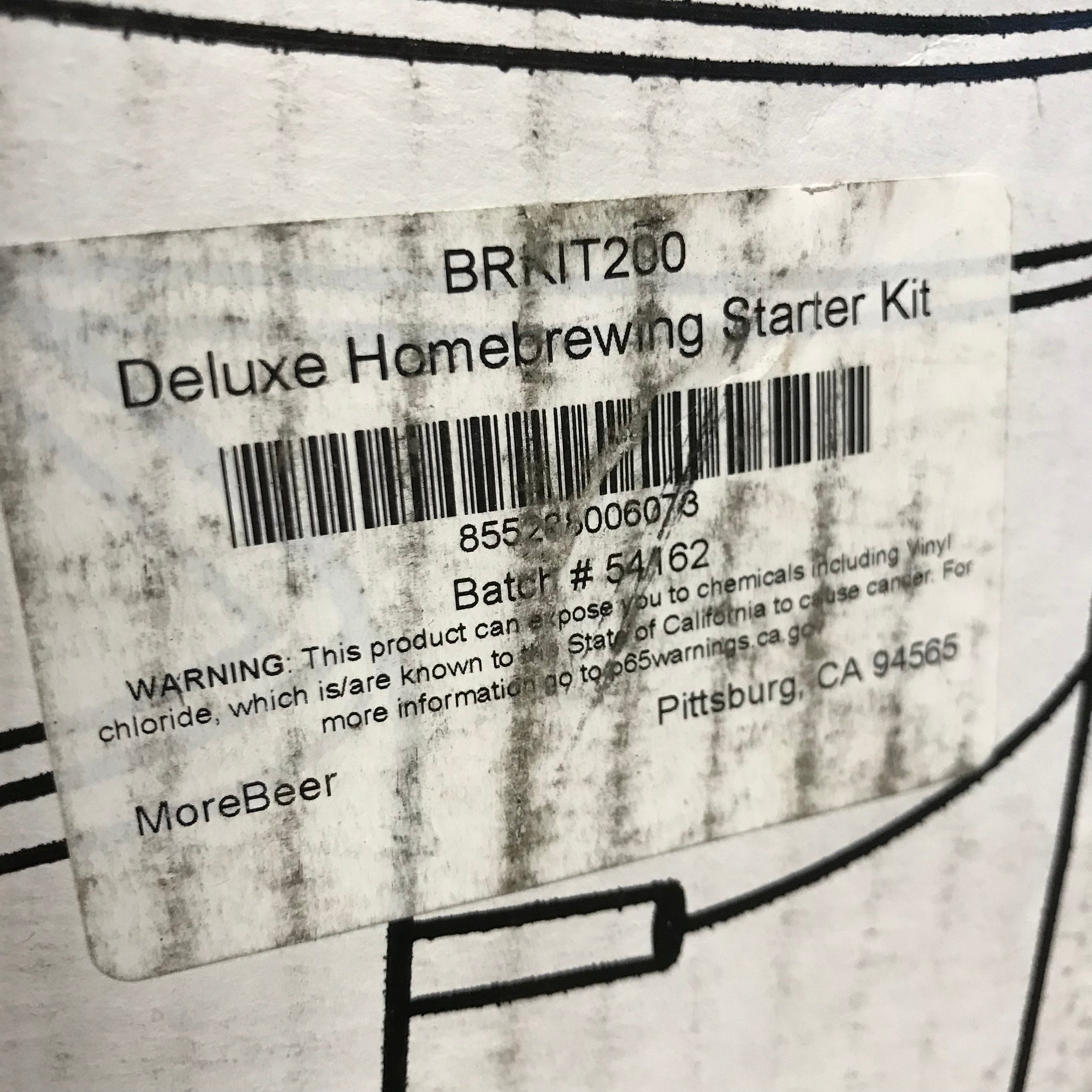 Deluxe MoreBeer American Pale Ale Homebrew Starter Kit