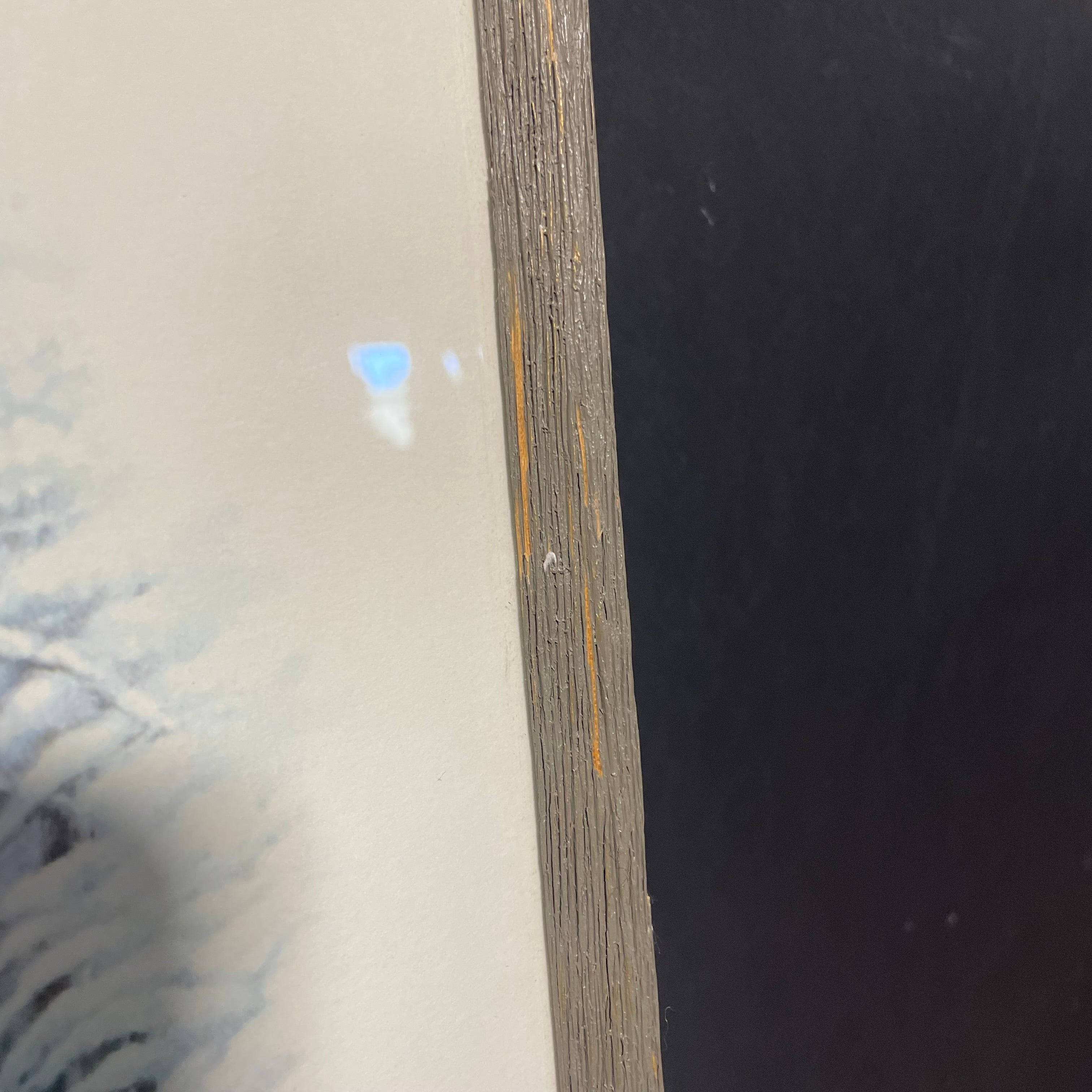 Don Whitlatch Signed Limited Edition "Varying Hare" Print In A Wooden Frame 17" x 21"