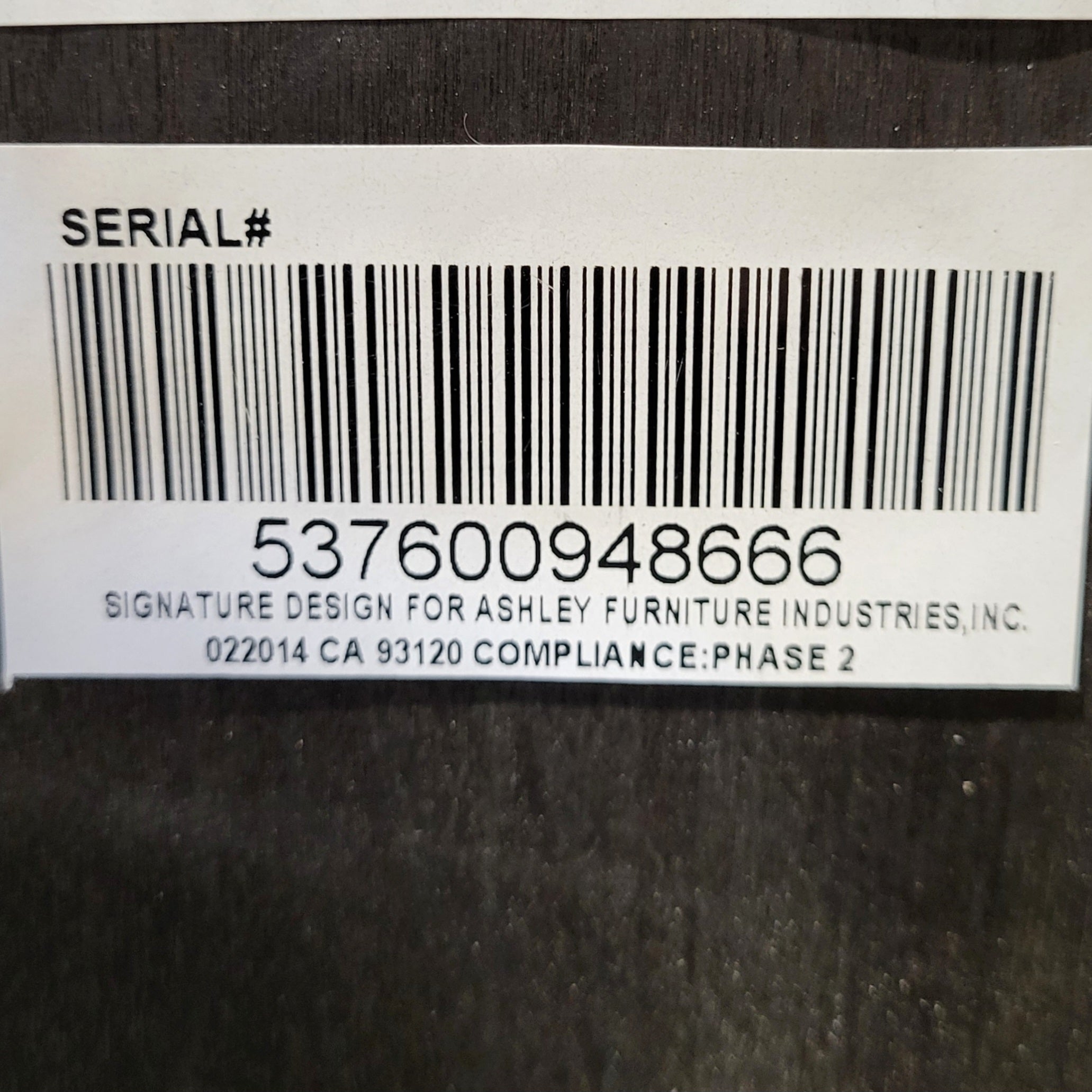 Ashley Furniture Wisteria Square End Table 26"x 26"x 25"