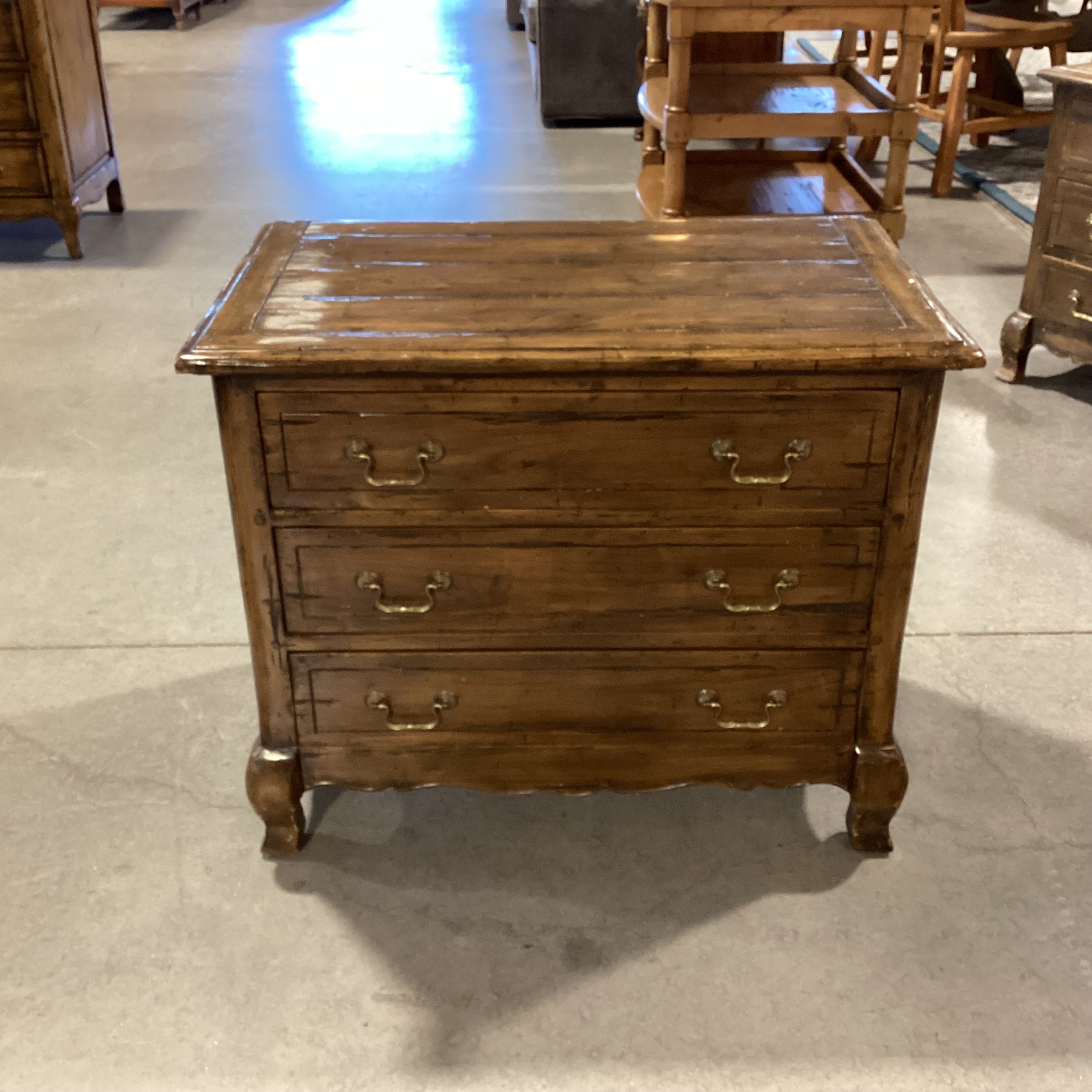 Guy Chaddock Melrose Collection Distressed Finished 3 Drawer Nightstand 29"x 18"x 24"