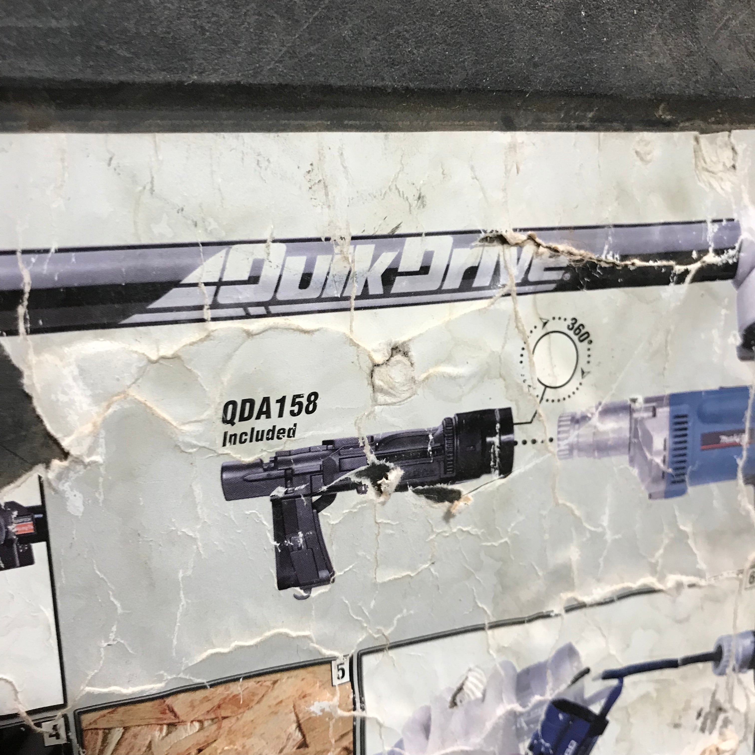 Quickdrive Pro Systems Model#6645 EHD Electric Driver W/ QDA158 Attachment