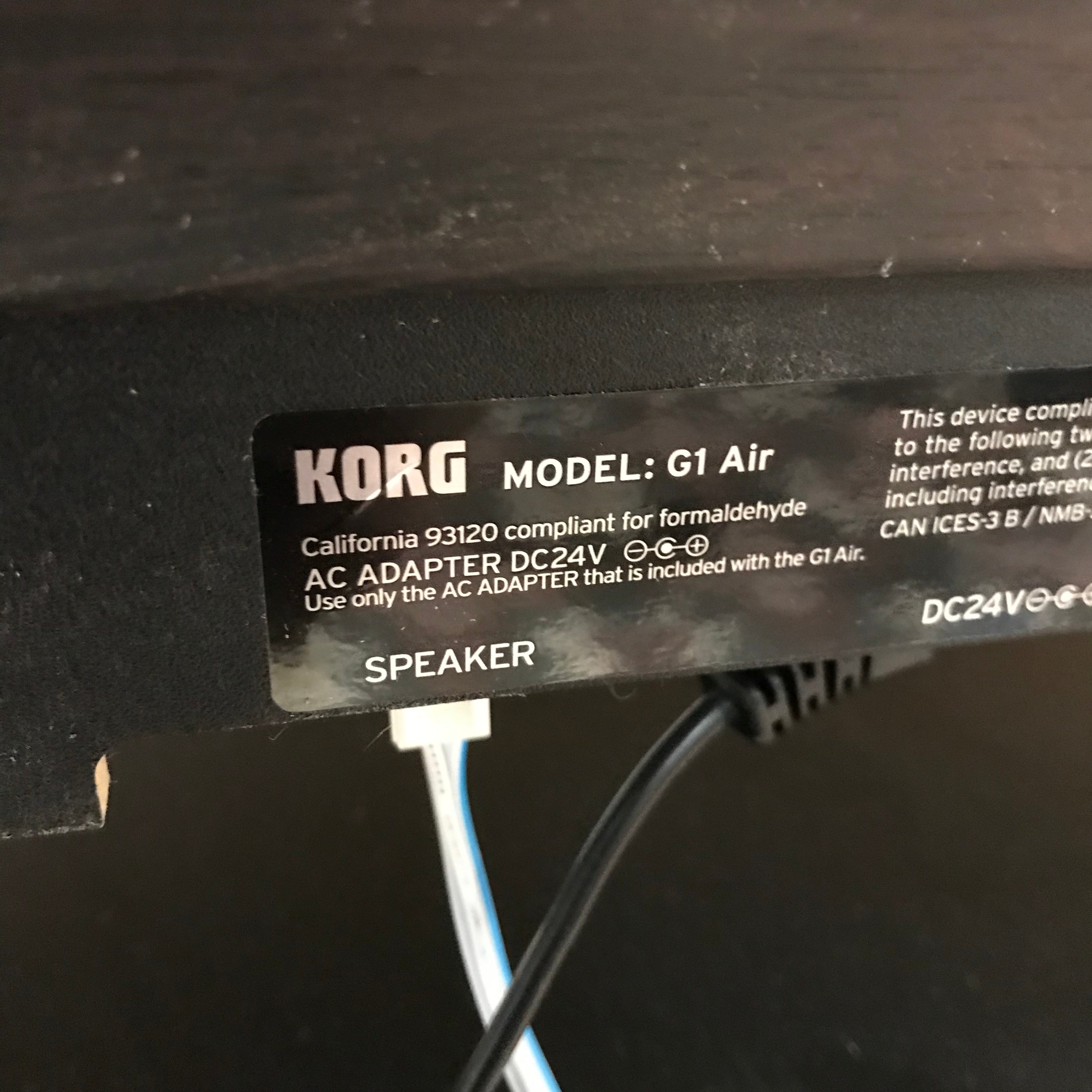 53"x 12"x 32" KORG Electric Piano with Bench