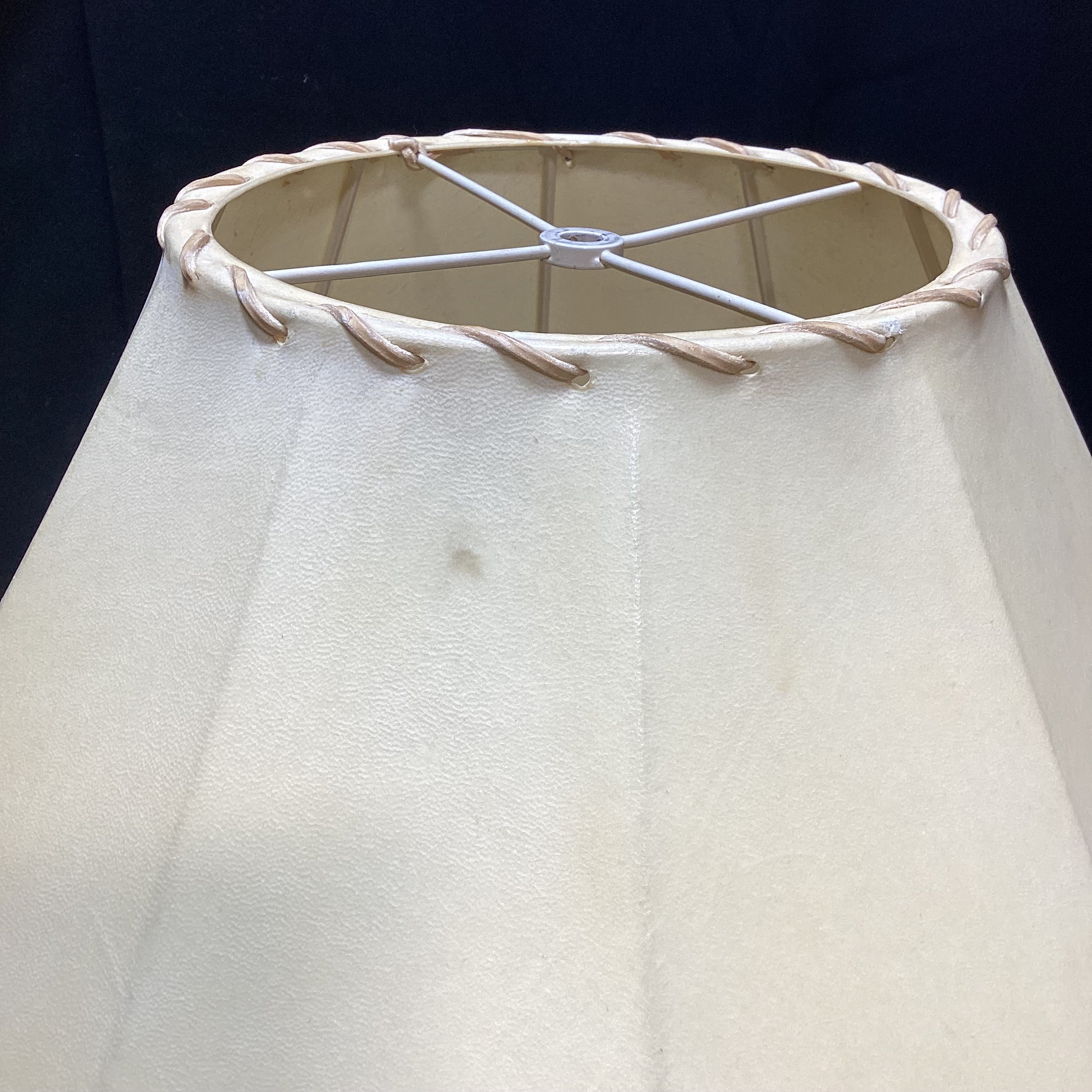 Raw Hide Rustic Lamp Shade (1) 26" x 16.5"