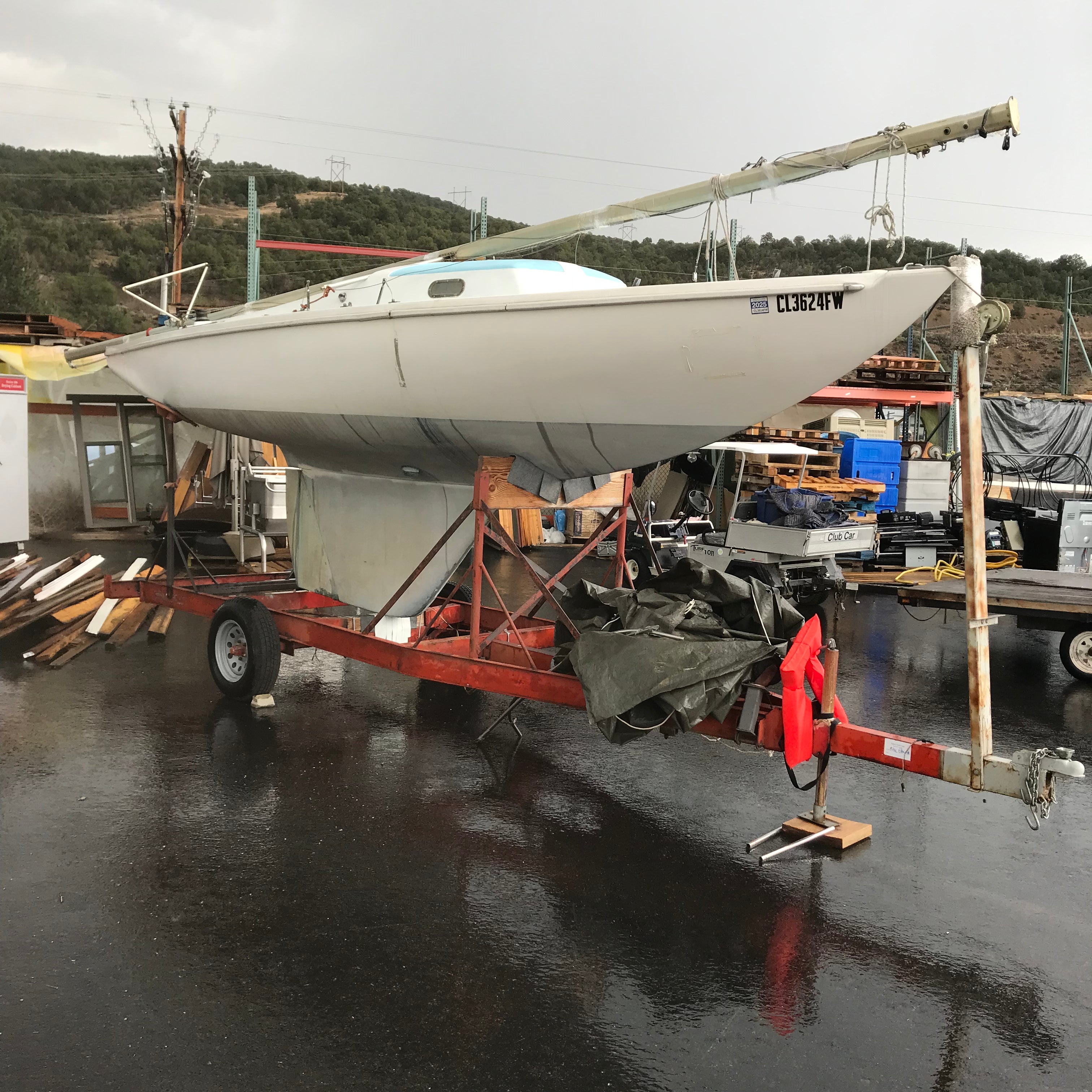 1964 Schock Model 25 Sail Boat