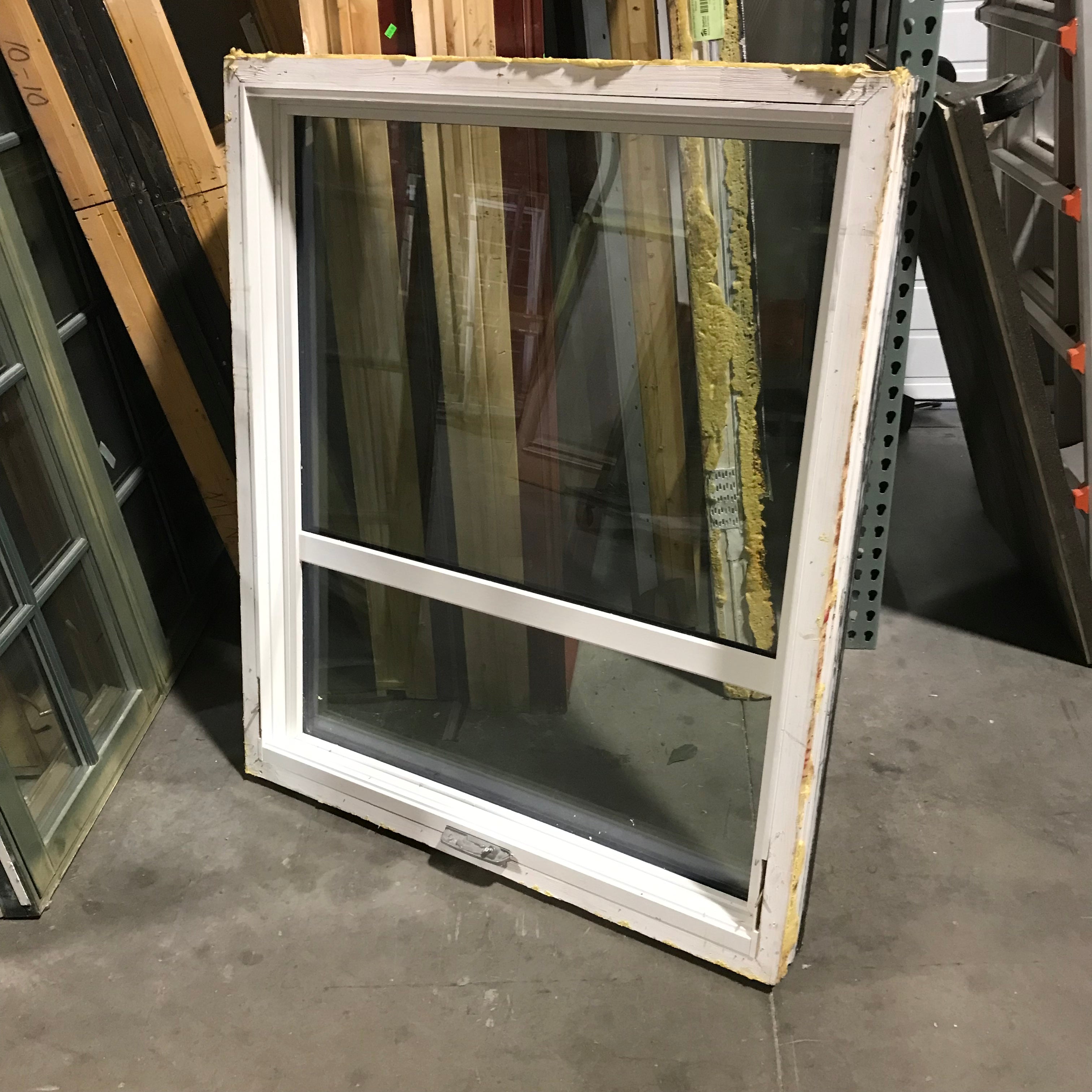 42.25"x 50" Charcoal Canopy Single Casement Exterior Window