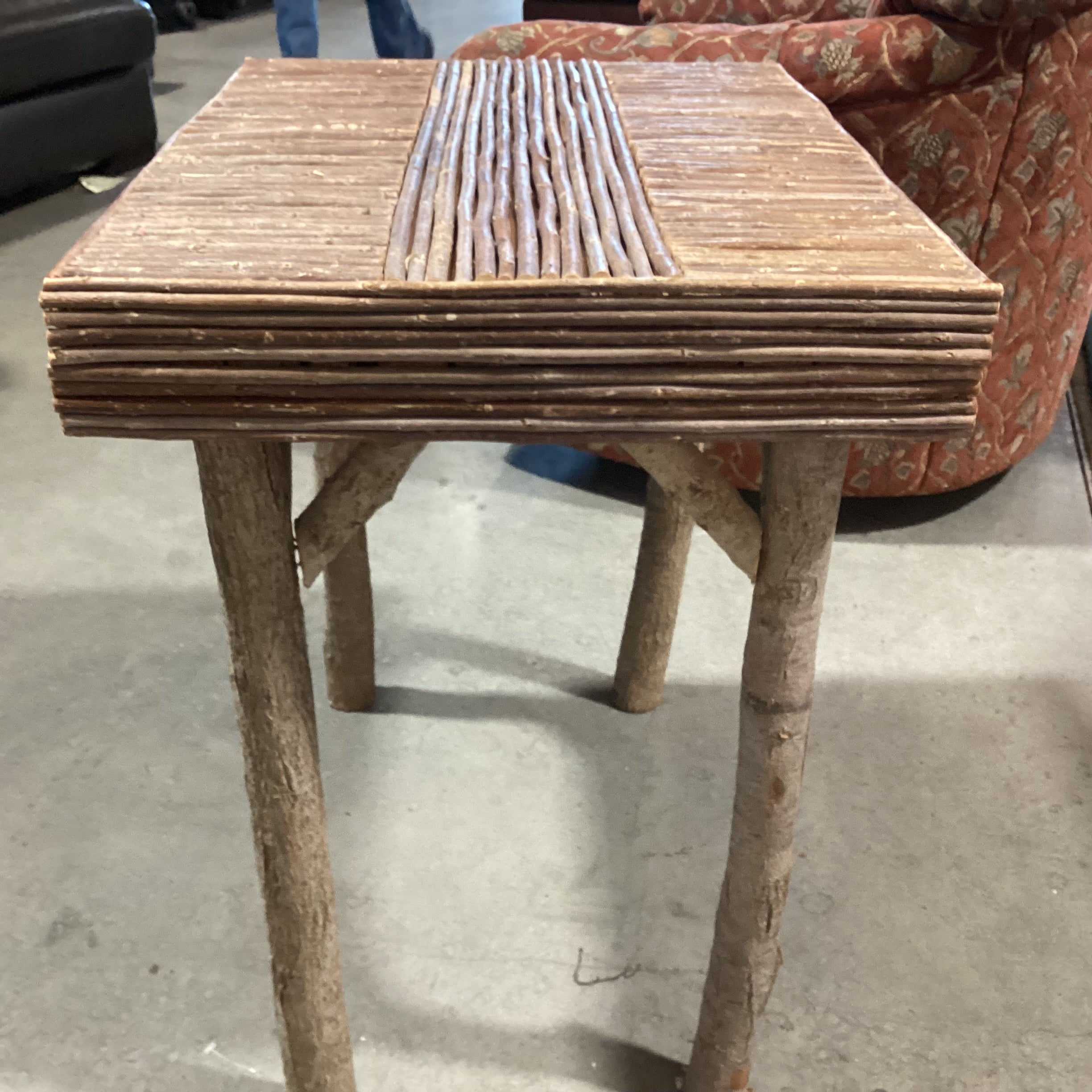 Log & Branch Rustic Accent Table 25"x 19"x 26"