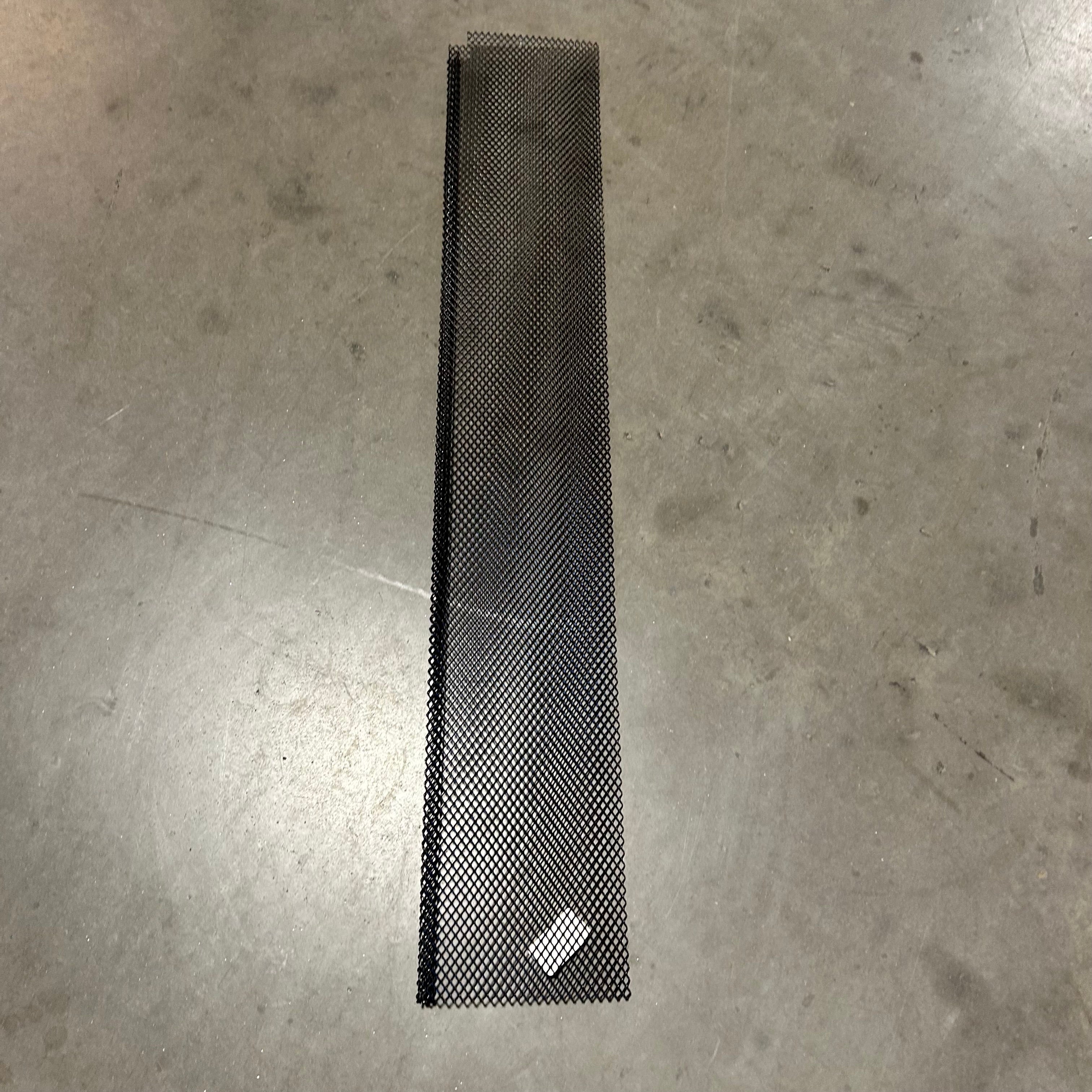 MiriMax 36" Black Steel Mesh Gutter Cover Guards Pack of 20