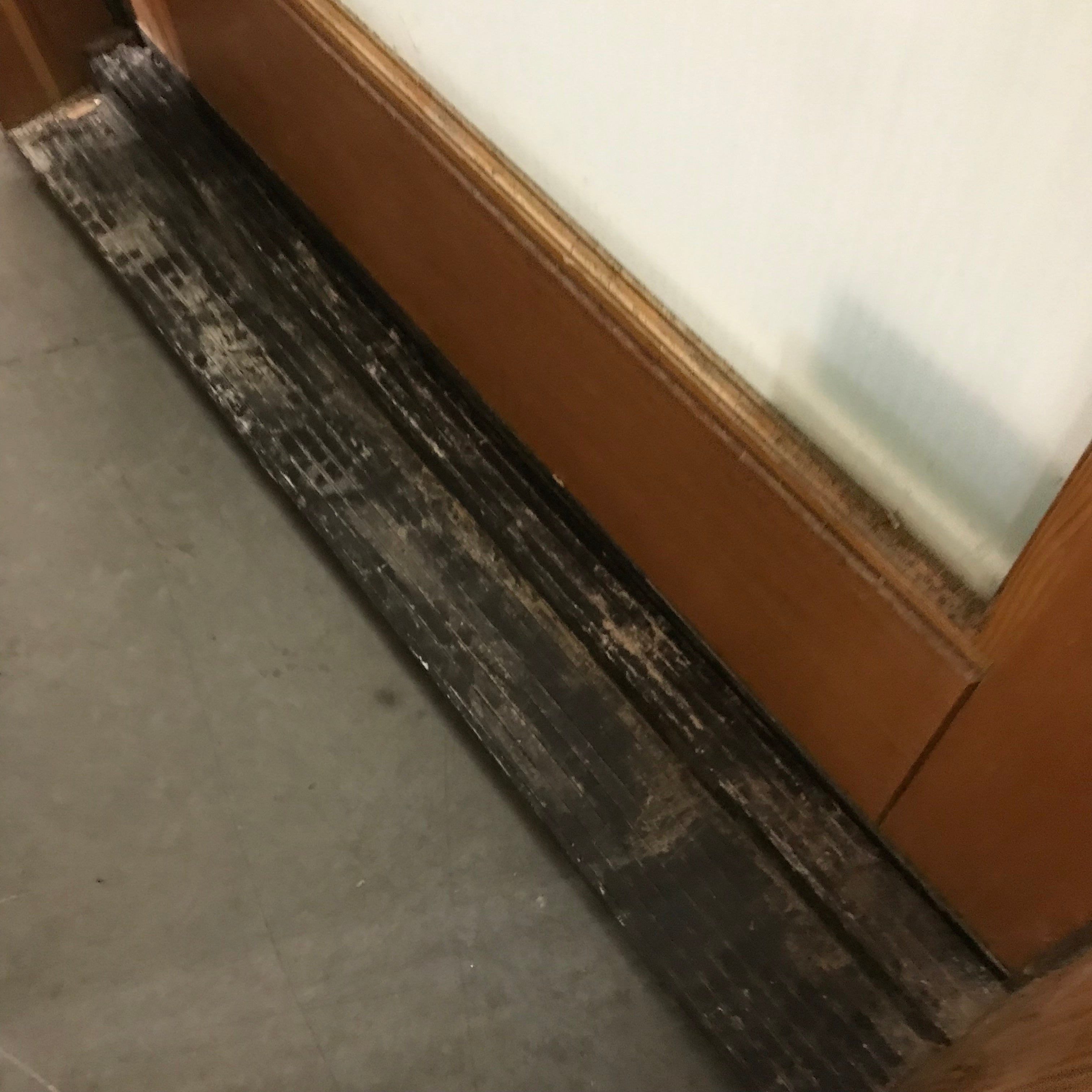 36.5"x 94.25"x 6.5" Rough Opening Aircraft Aluminum Frosted Glass Exterior Door with Jamb