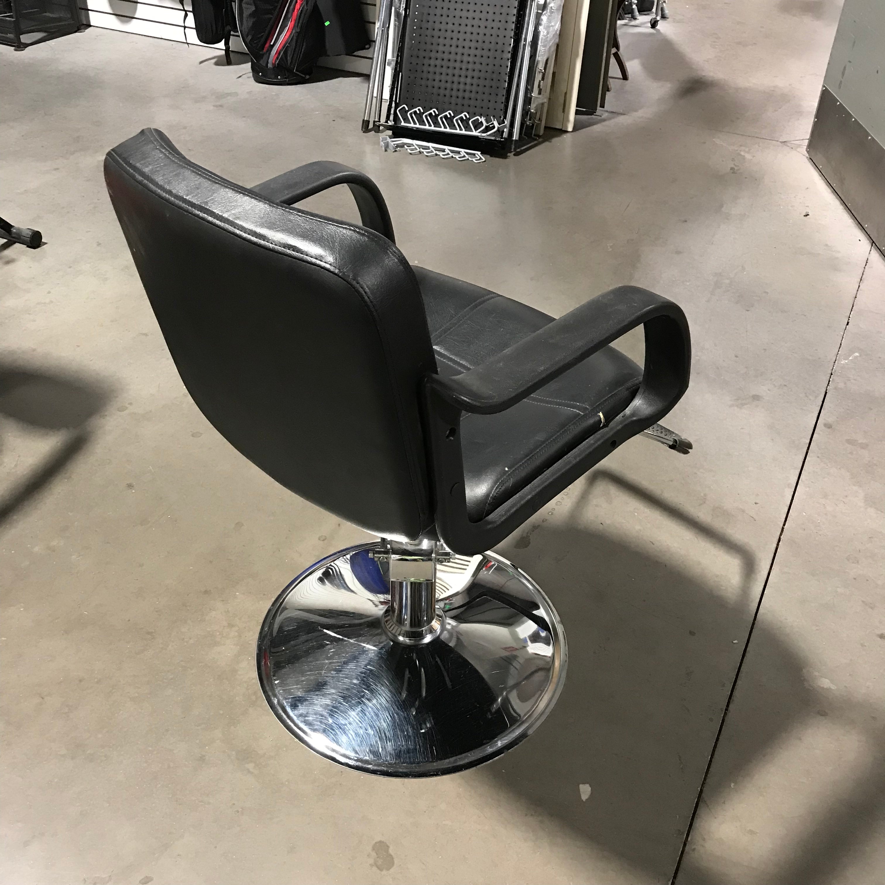 Black Barber Chair