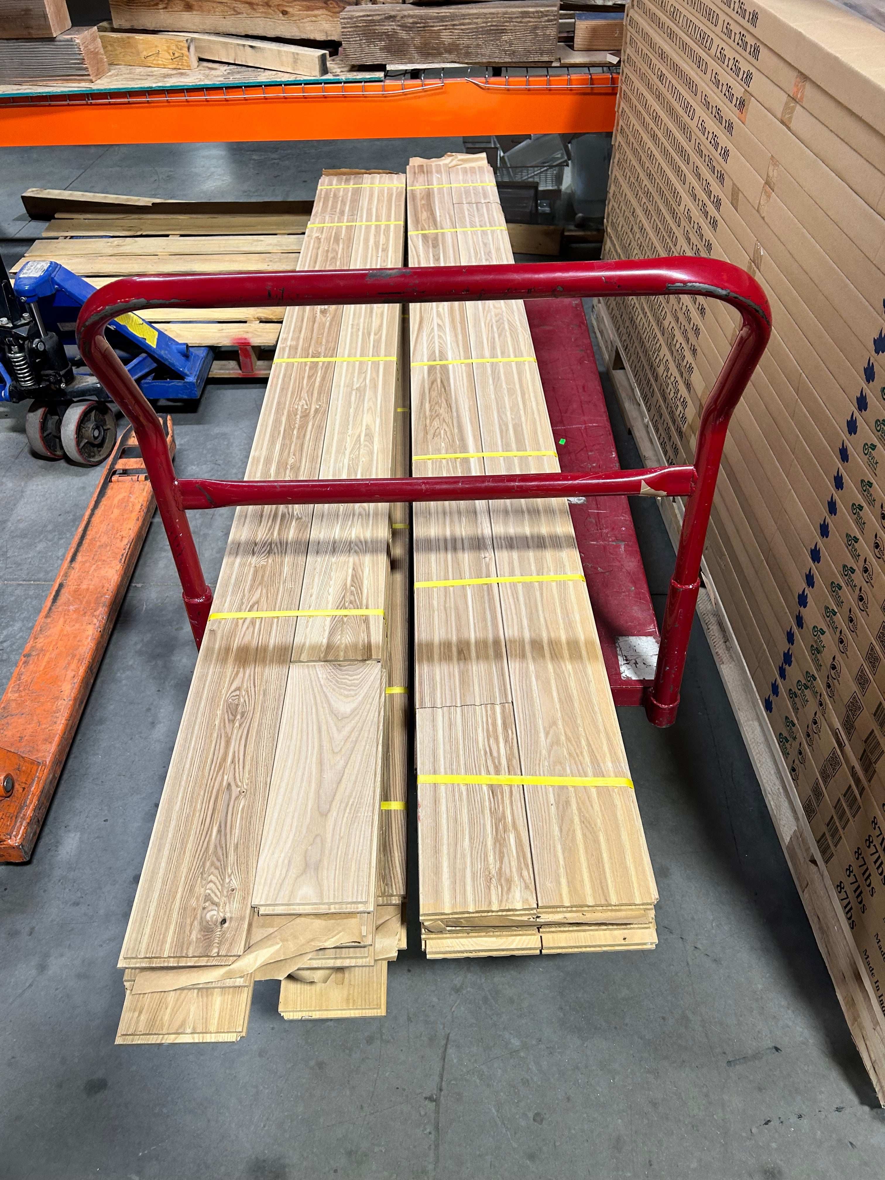 Hickory Unfinished 5"W 120 sq Flooring
