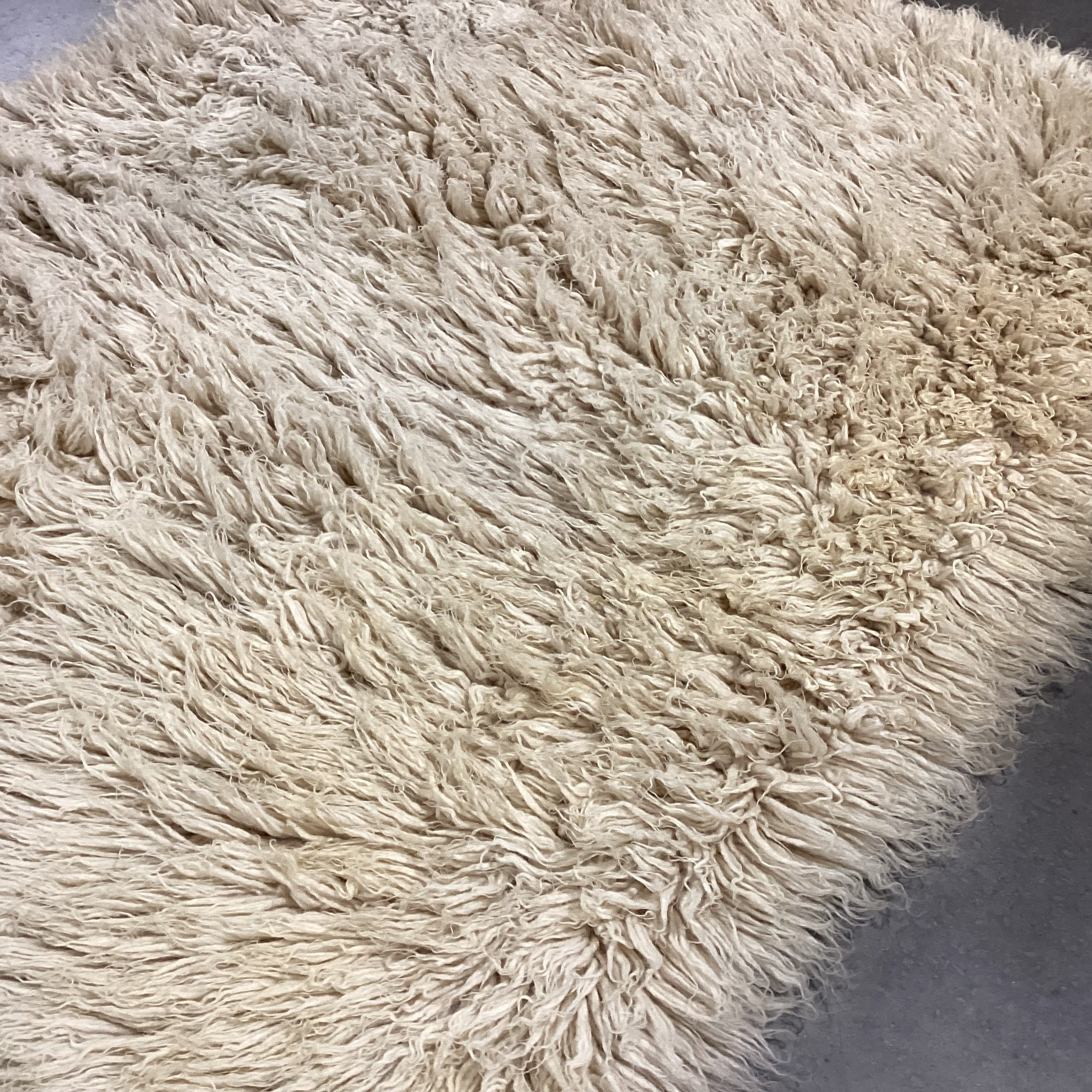 Kokkinos Flokati New Zealand Virgin Sheeps Wool Rug 5'6"x 7'6"