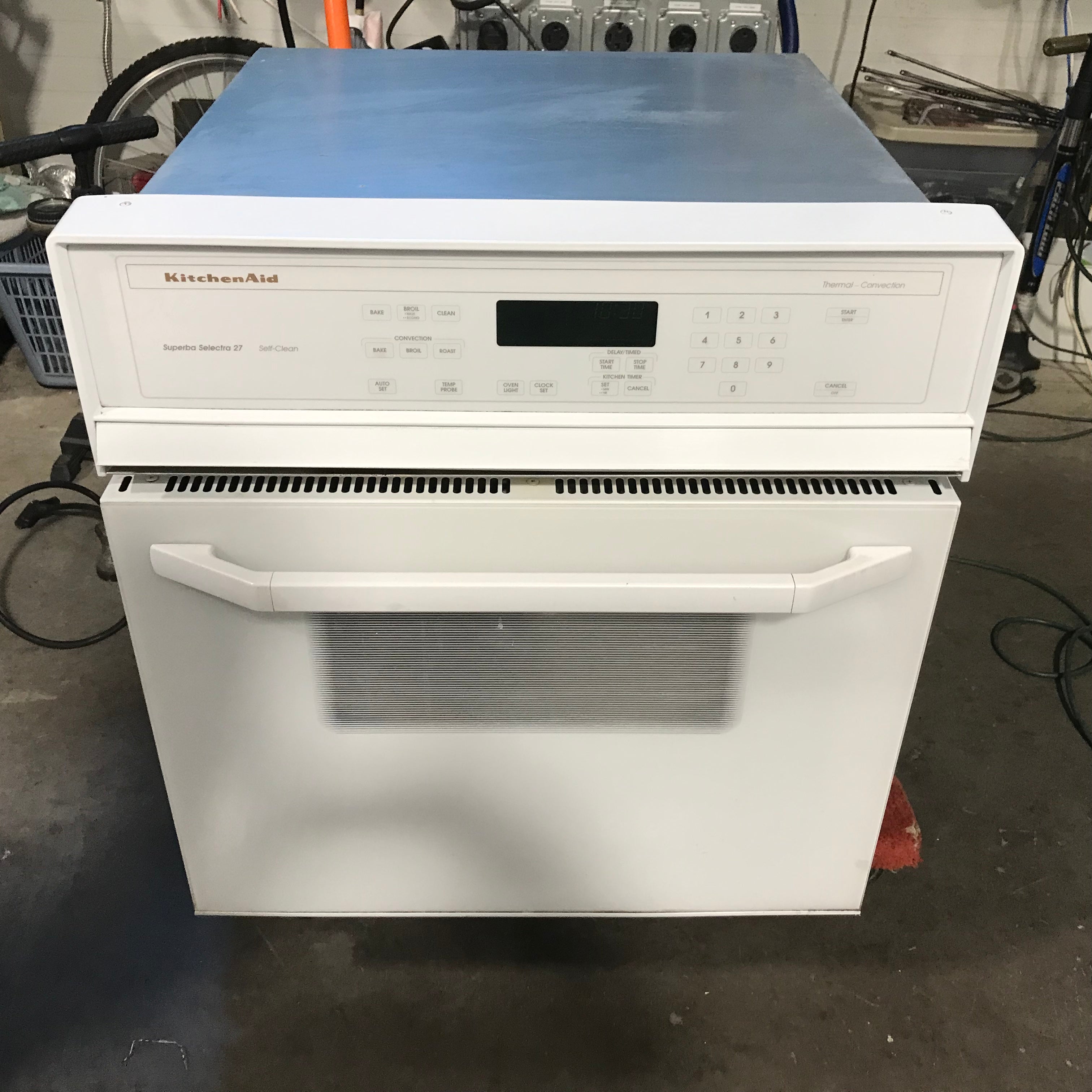 KitchenAid White Wall Oven 26"x 25"x 28.5"