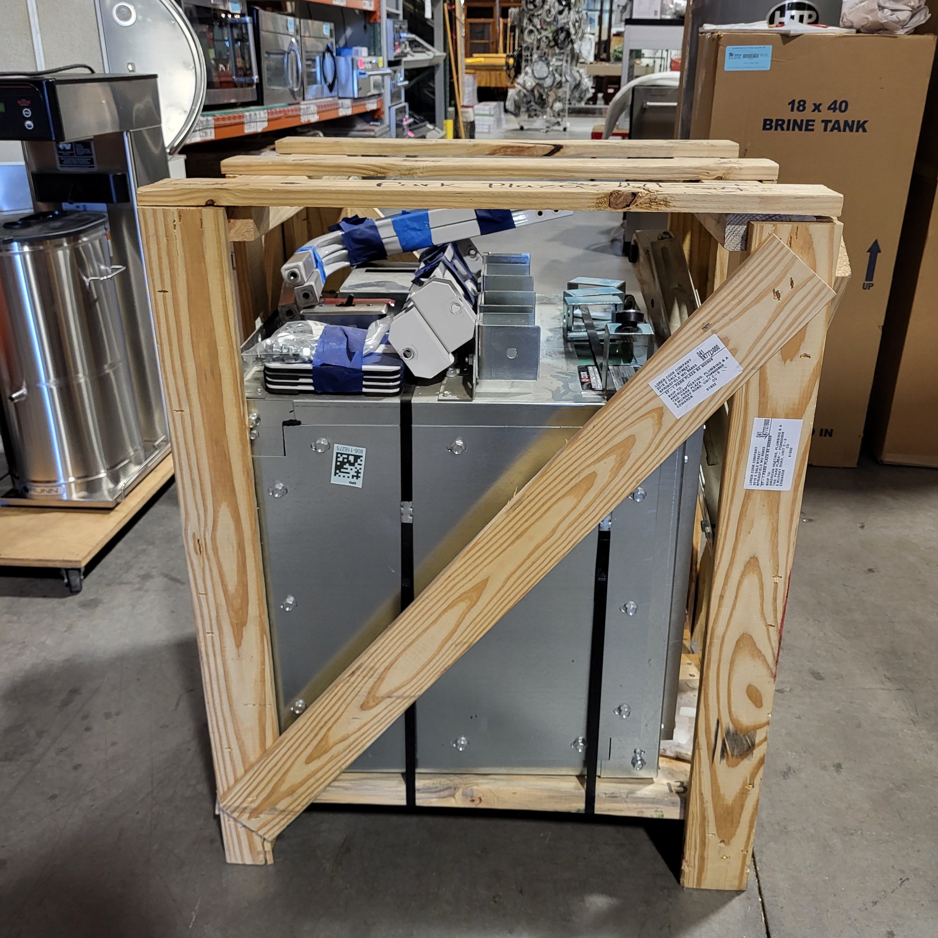 Loren Cook Company Square Inline Exhaust Fan 22"x 25"