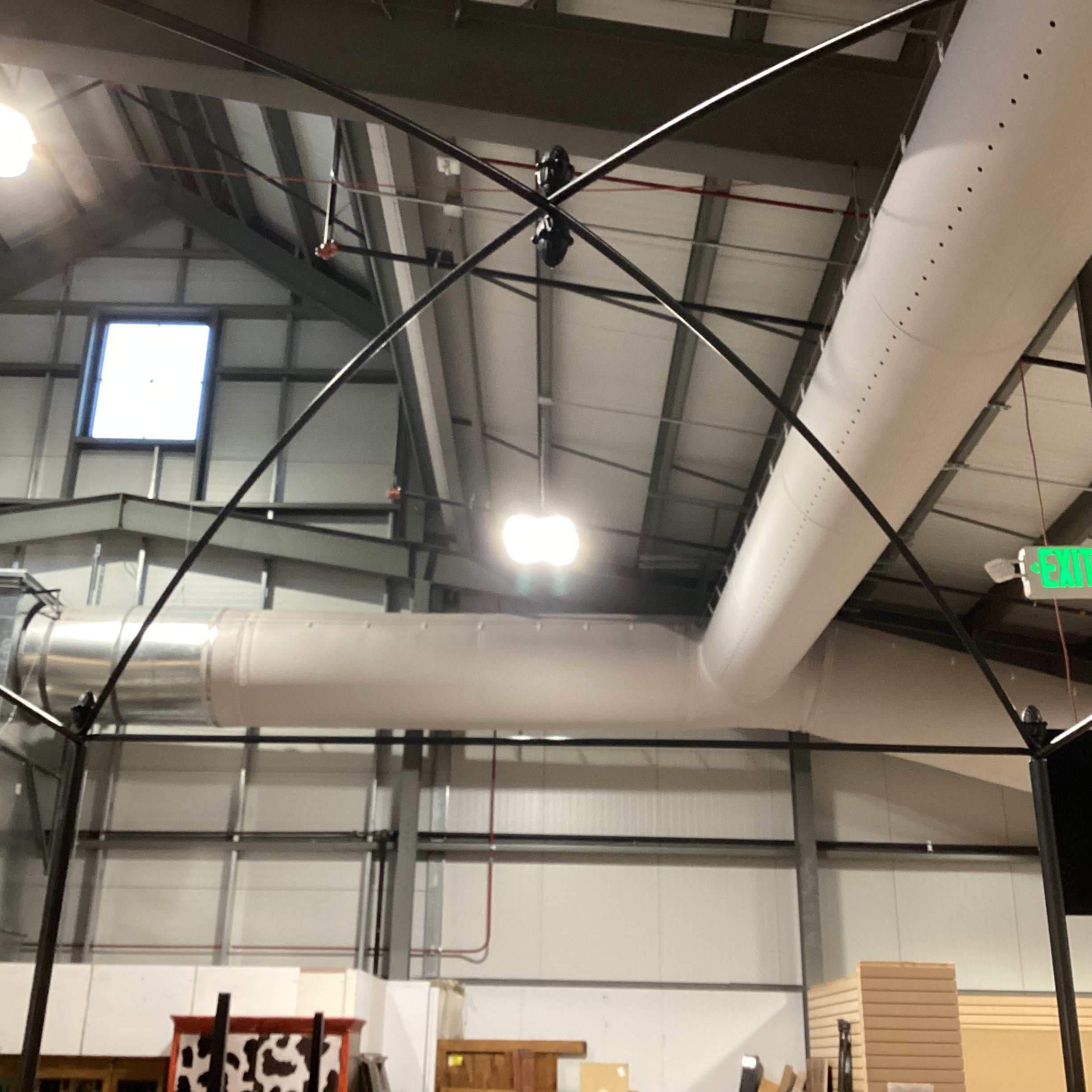 California King Iron Canopy with Oval Upholstered Inset Bed Set 75.5"x 86"x 117"