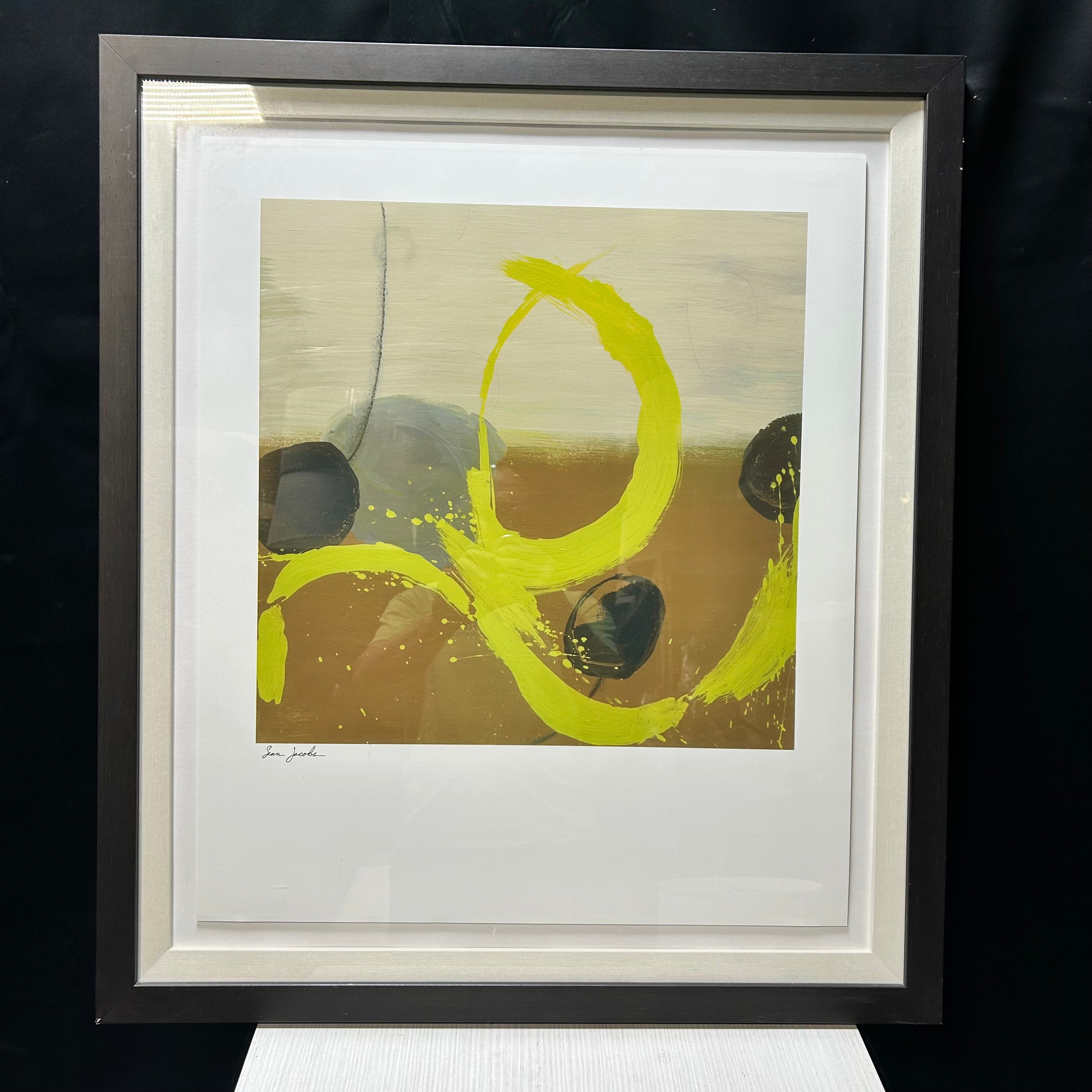 Sean Jacobs RM Green Entwined Lithography Print 28"x 32"