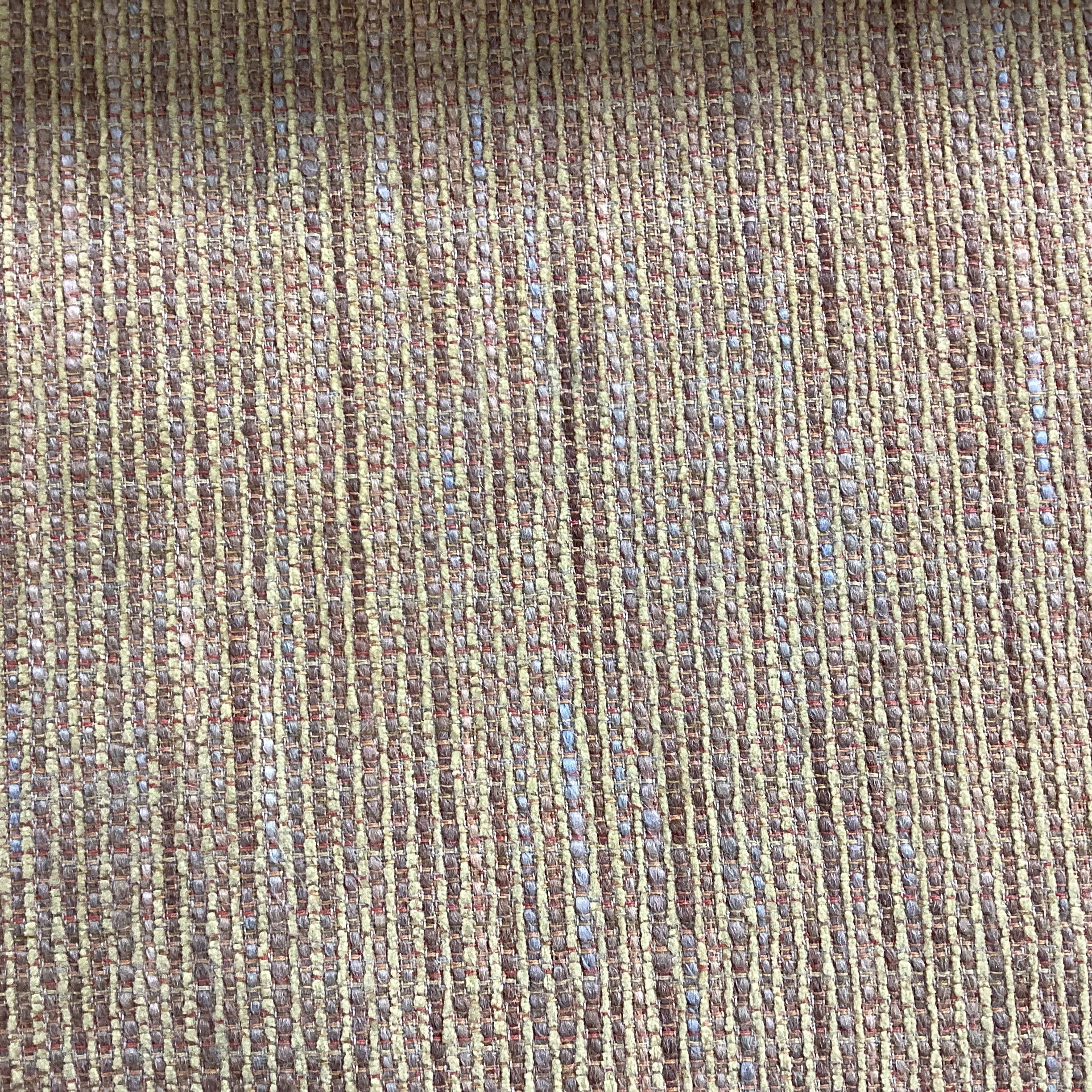 Custom Golden Wheat Woven Down Mix 2 Piece Sectional 132"x 106"x 36"x 27"