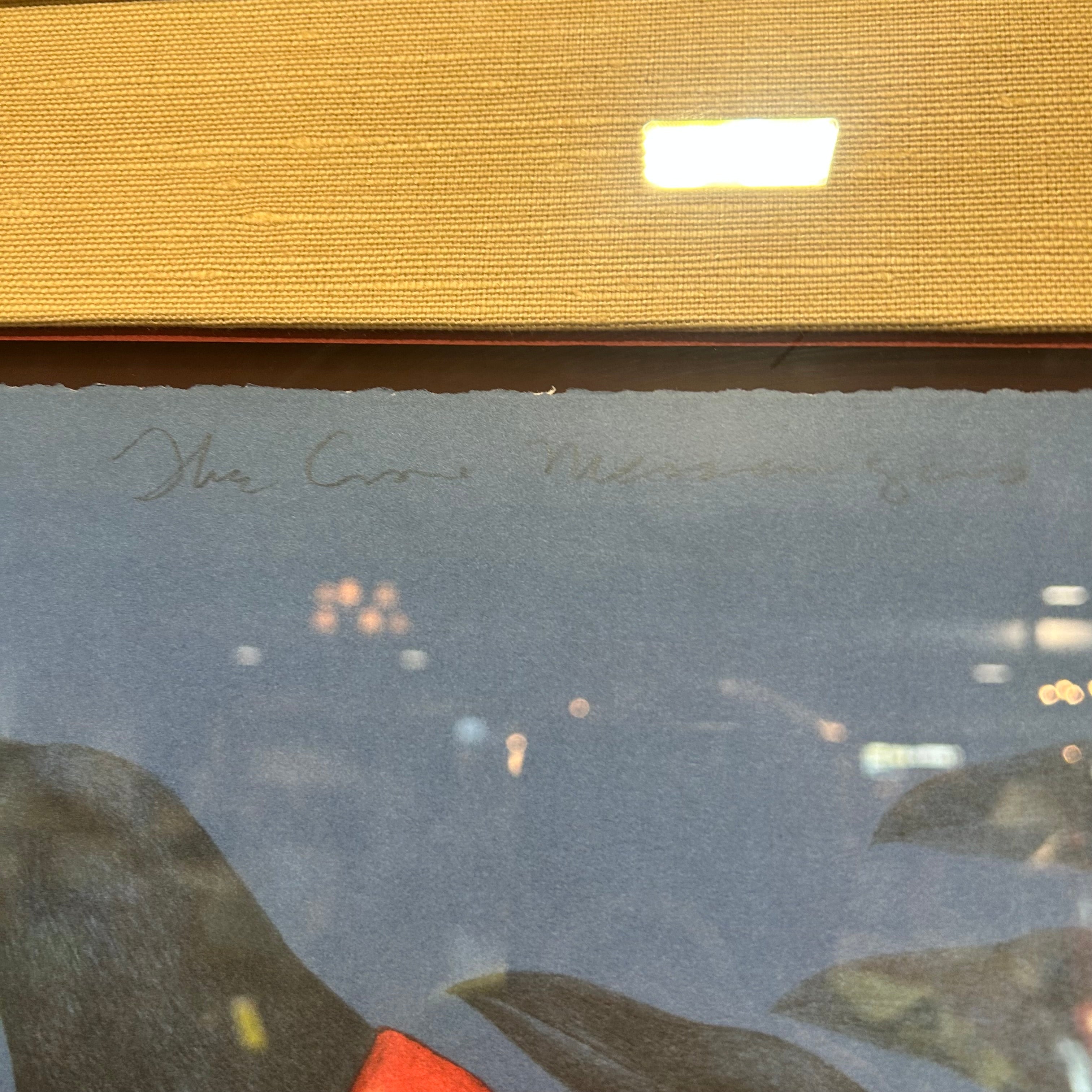 Limited Edition Lithograph Titled The Crow Messengers By Frank Howell 48"x 30"