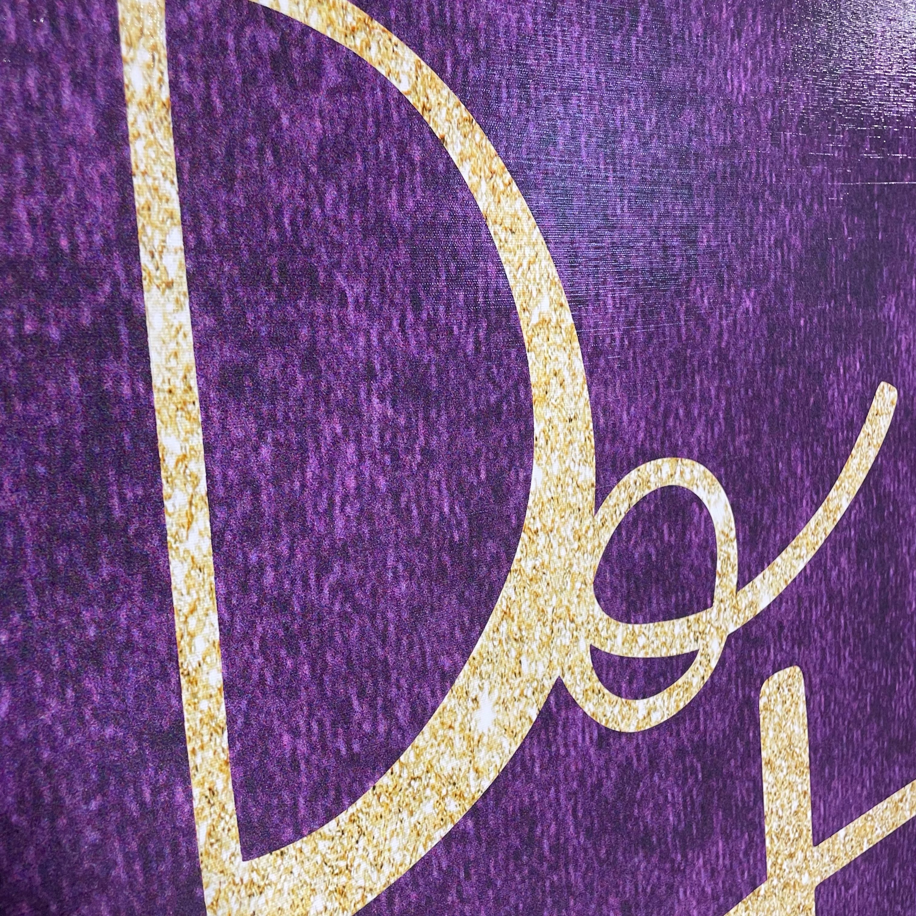 Oliver Gal "DWYL - Do What You Love" Custom Framed Canvas Print 51" x 51"