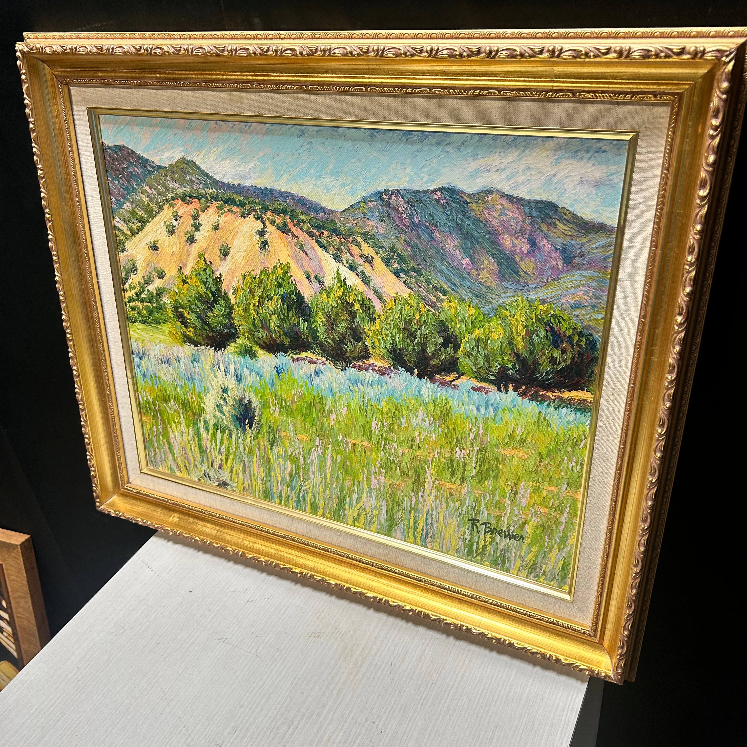 Rande Price Brewer Limited edition 1OF 25  "NEW CASTLE CO, Giclee Print " 25"x 21"