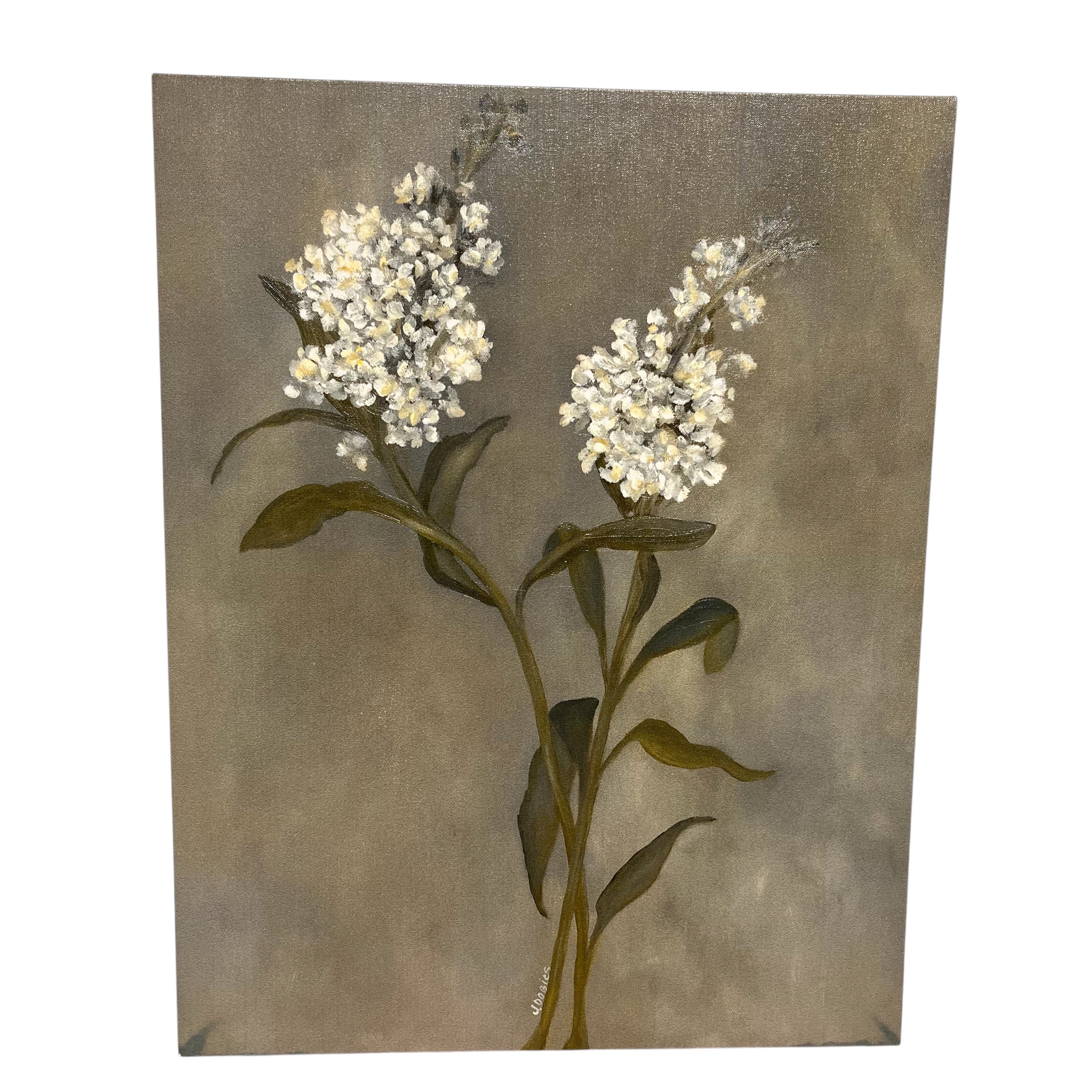 Julie Dobies Floral Print on Canvas Wall Decor; 20.25"x 26"