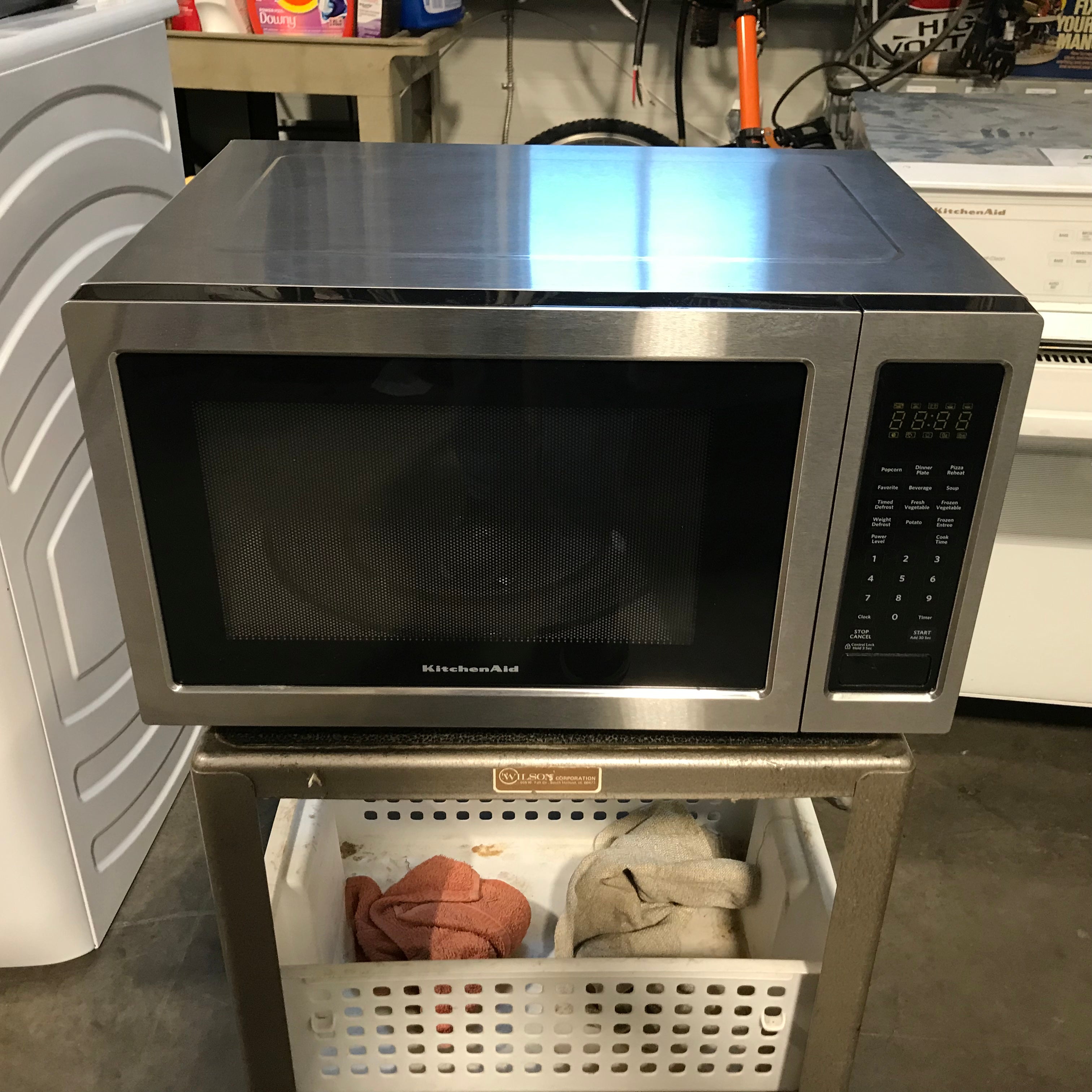 KitchenAid Stainless Steel Counter-Top Microwave 22"x 18"x 13"