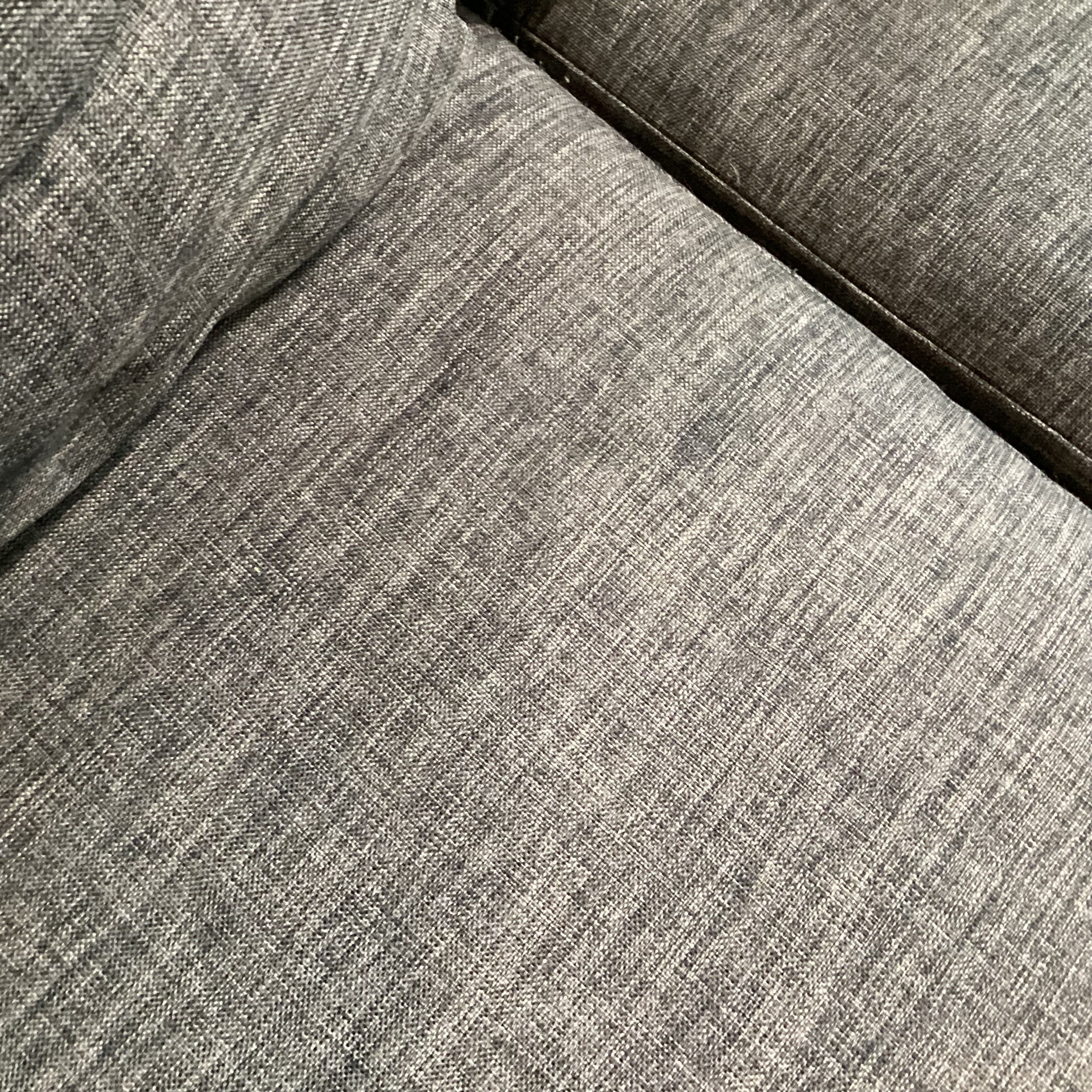 Charcoal Woven 2 Piece with Left or Right Chaise Sectional 81"x 68"x 37"x 36"