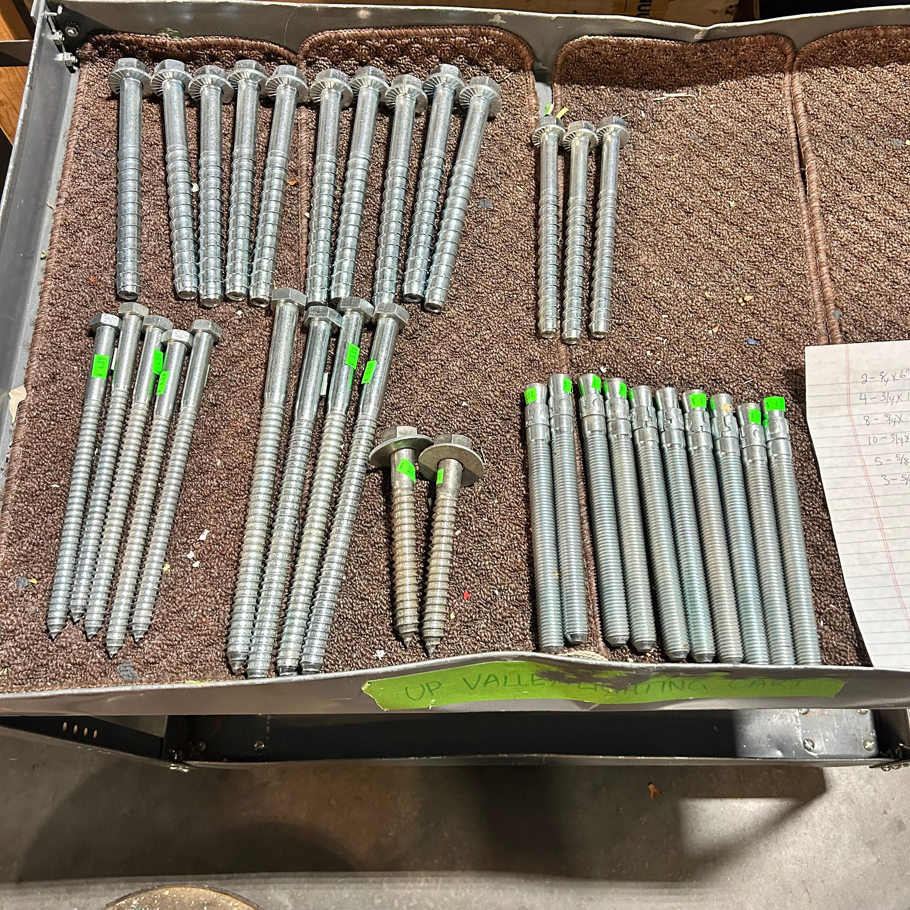 Selection Of Large Screws & BoltsOther Hardware