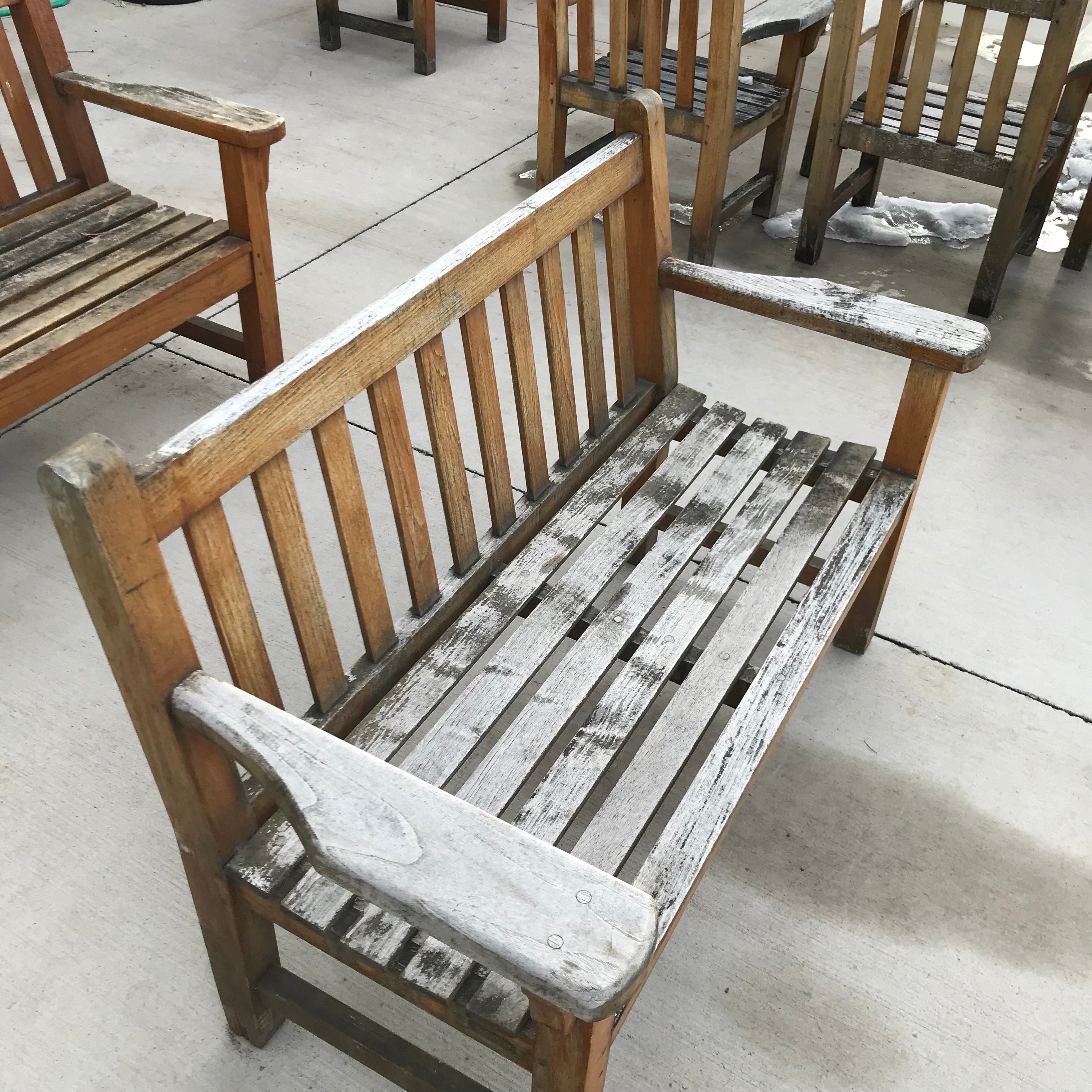 52" Barlow&Tyree Teak Patio Bench