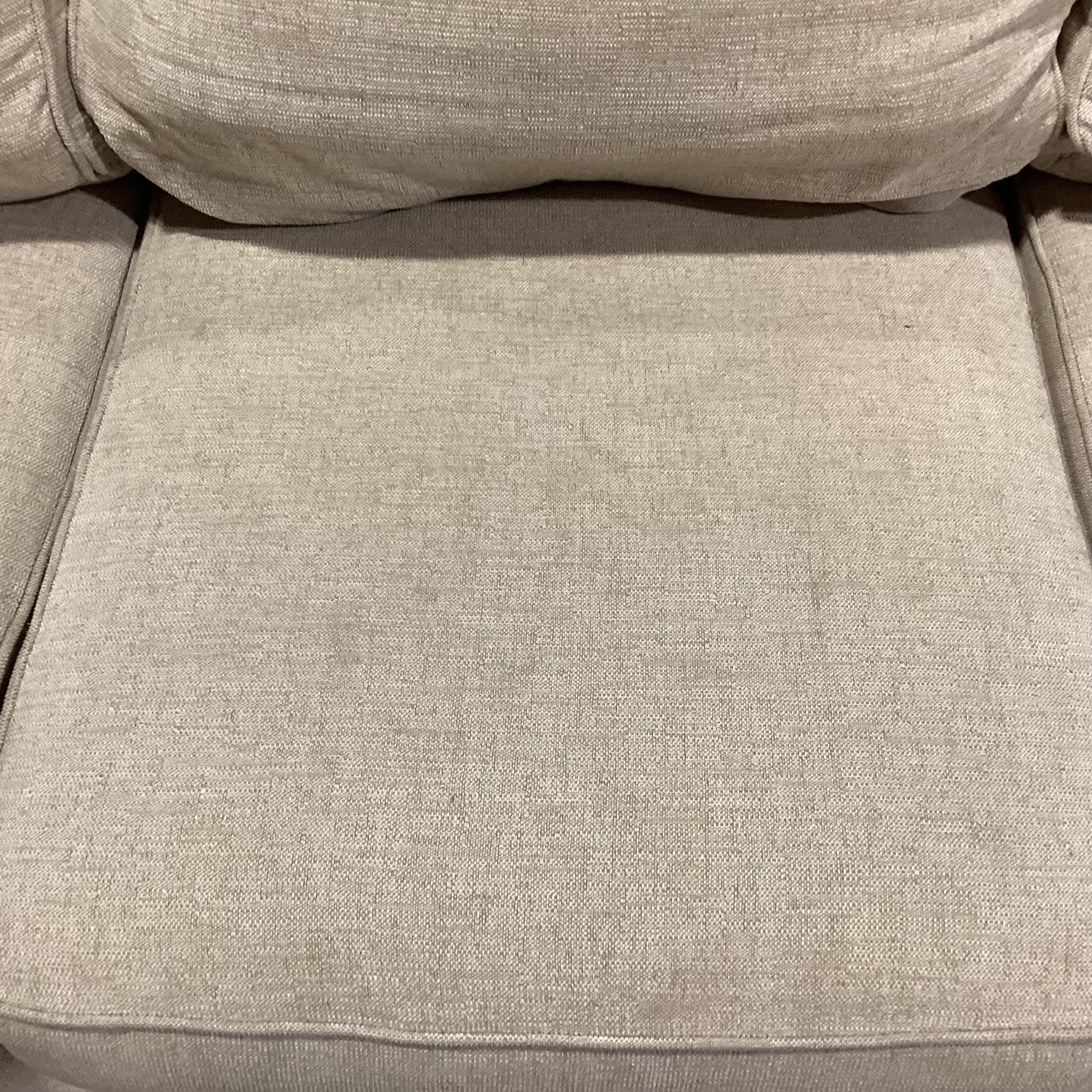 Beige Woven Queen Sleeper Sofa 85"x 38"x 37"