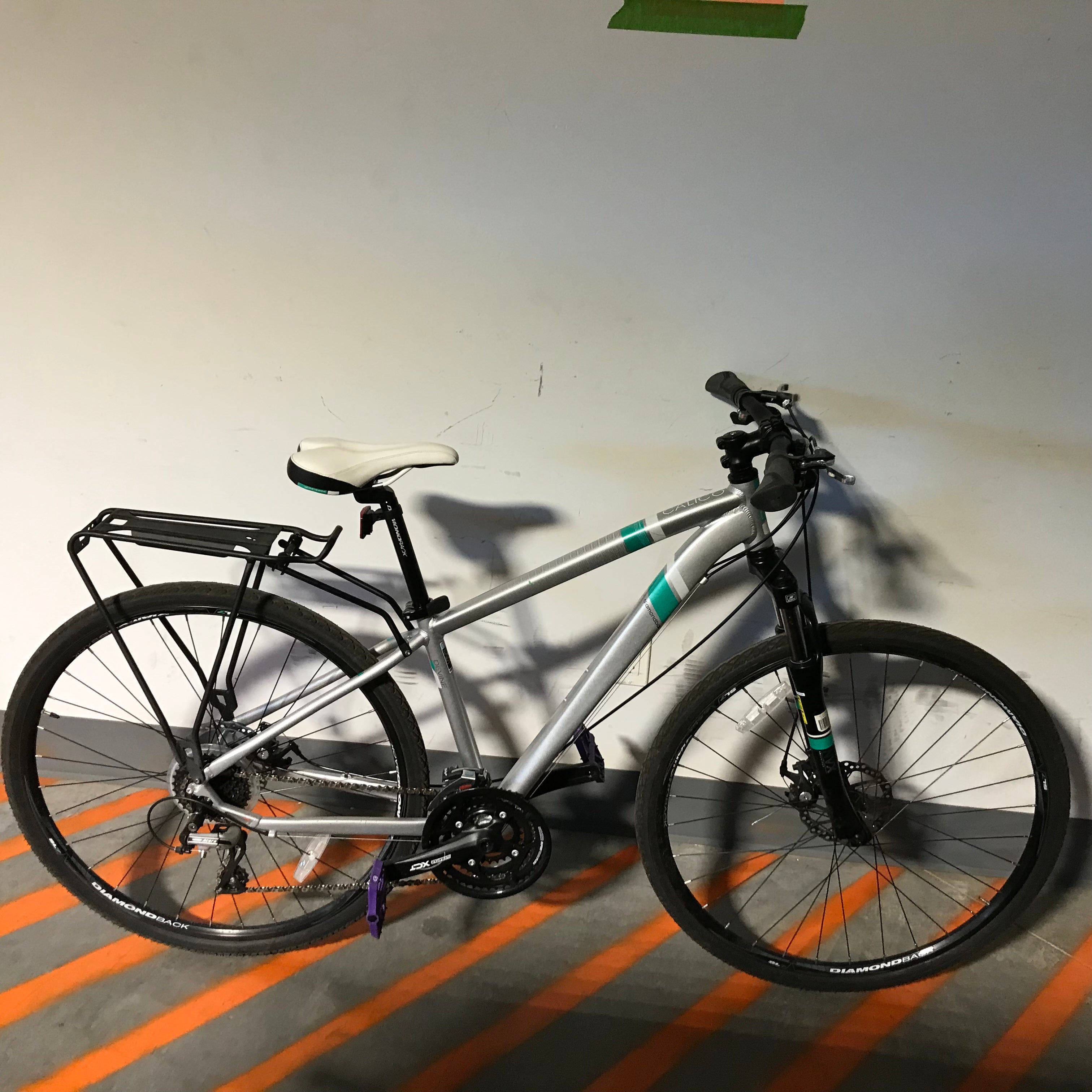 Diamondback Calico Silver 24 Speed Dual Purpose Bike