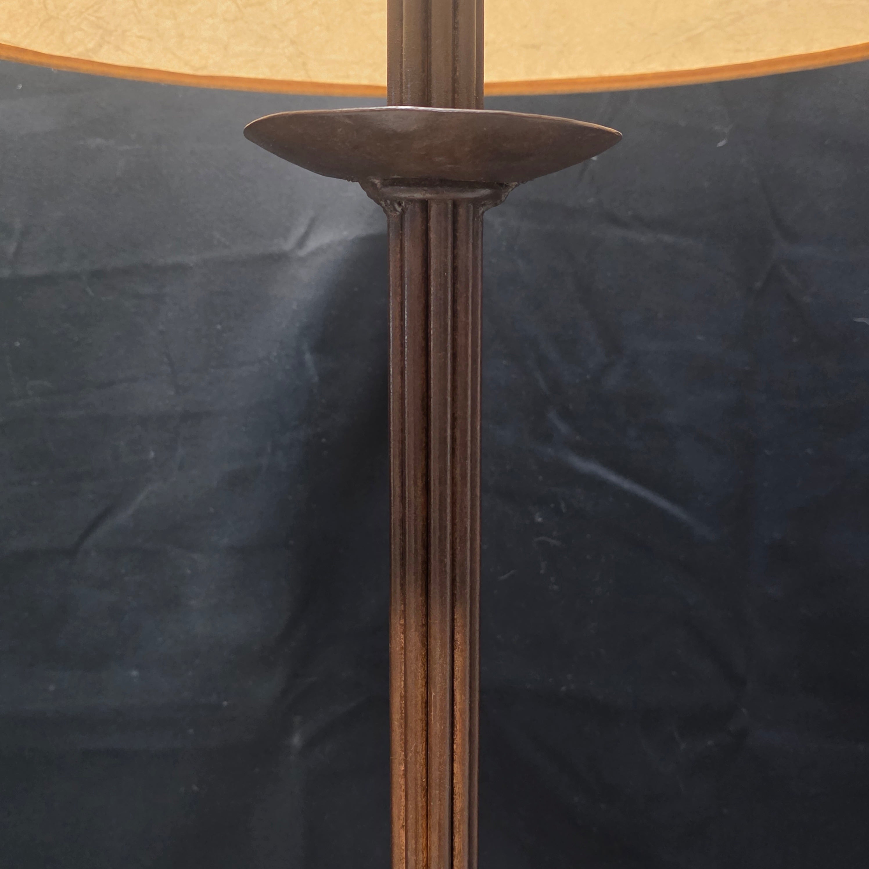 Tuscan Style Wrought Iron Floor Lamp 17"x15"x60"