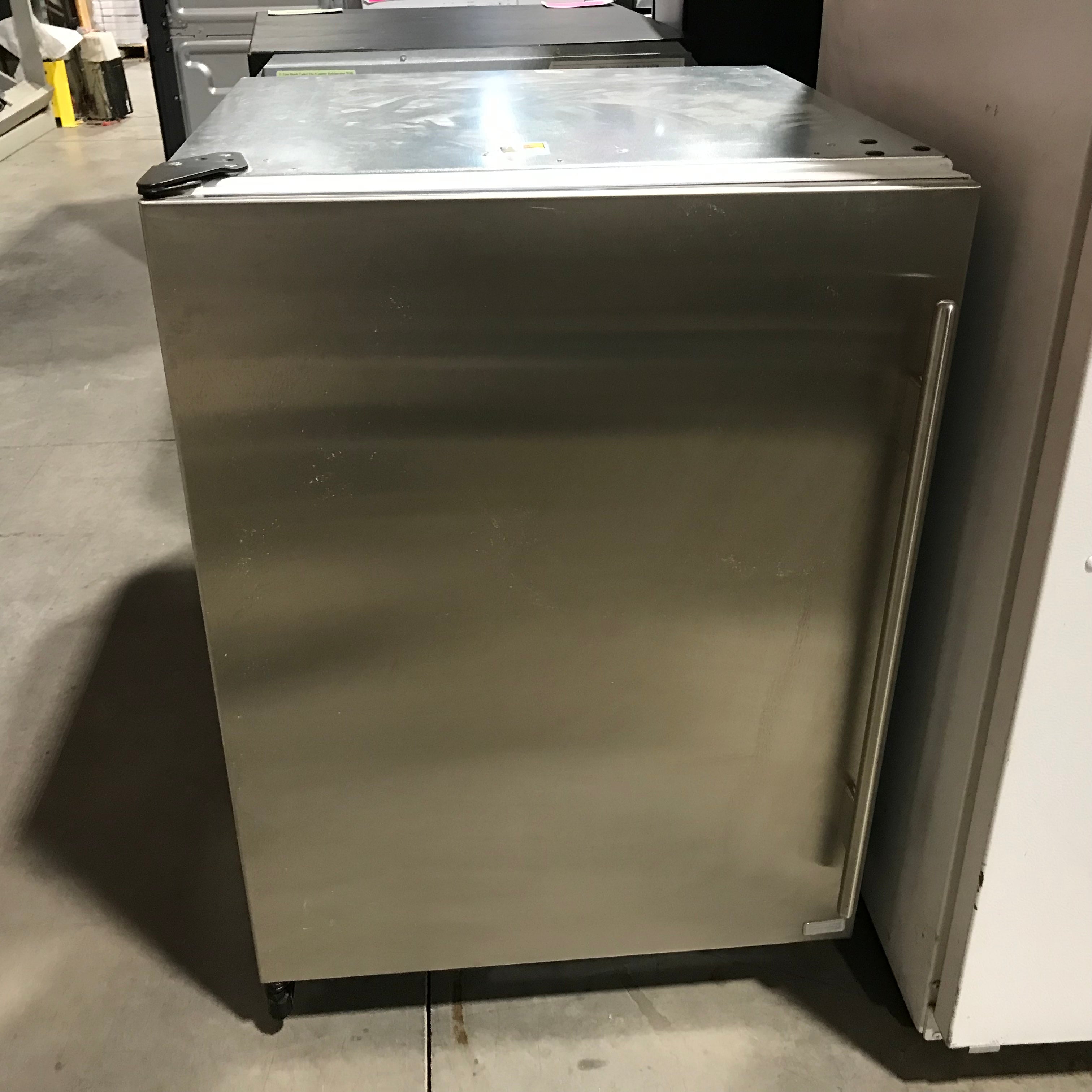 Sub-Zero Stainless Steel Under-The-Counter Refrigerator/ With Freezer 24"x 24"x 34"