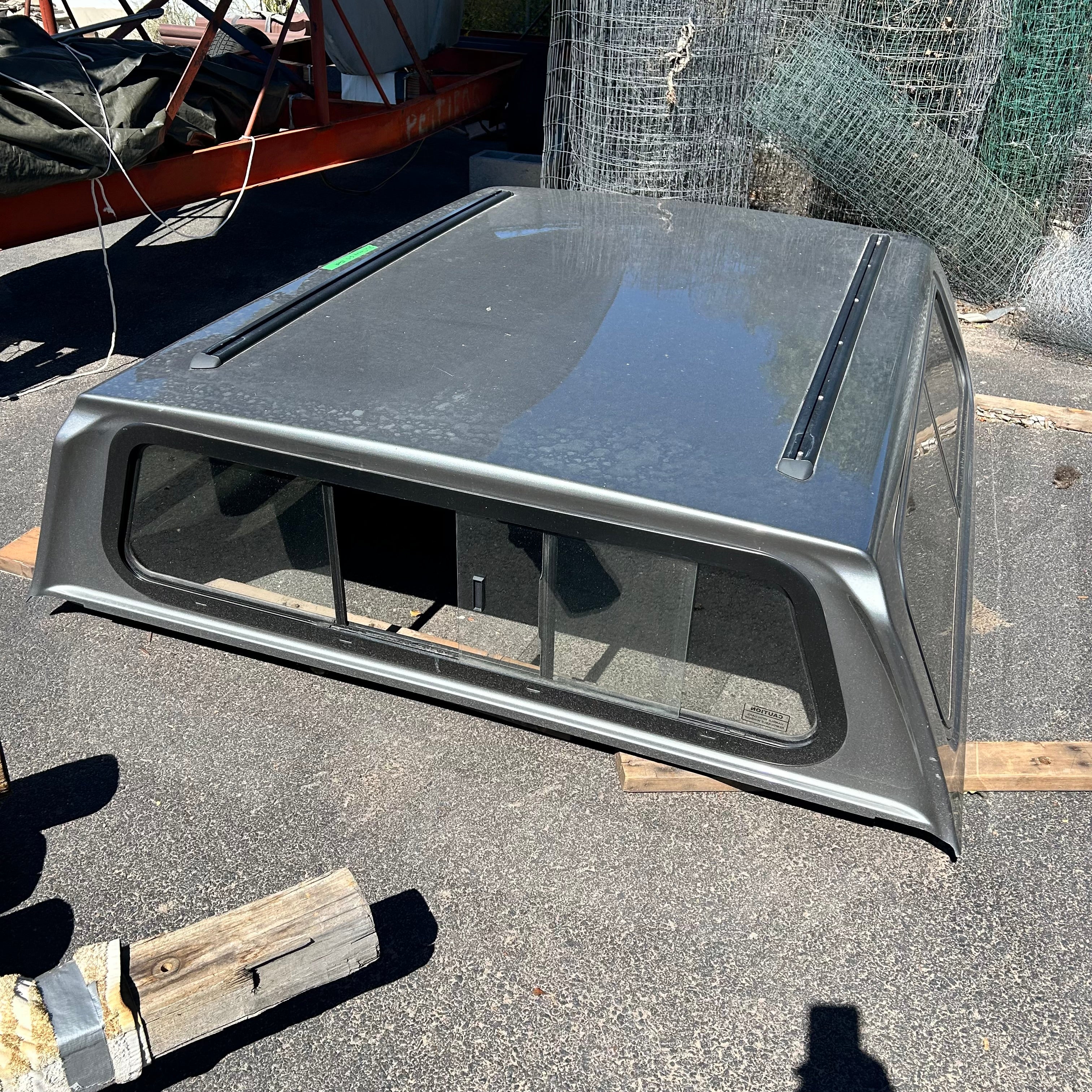 Leer Camper Shell Carpeted Inside Off A 23 Chevy 6.5 Bed