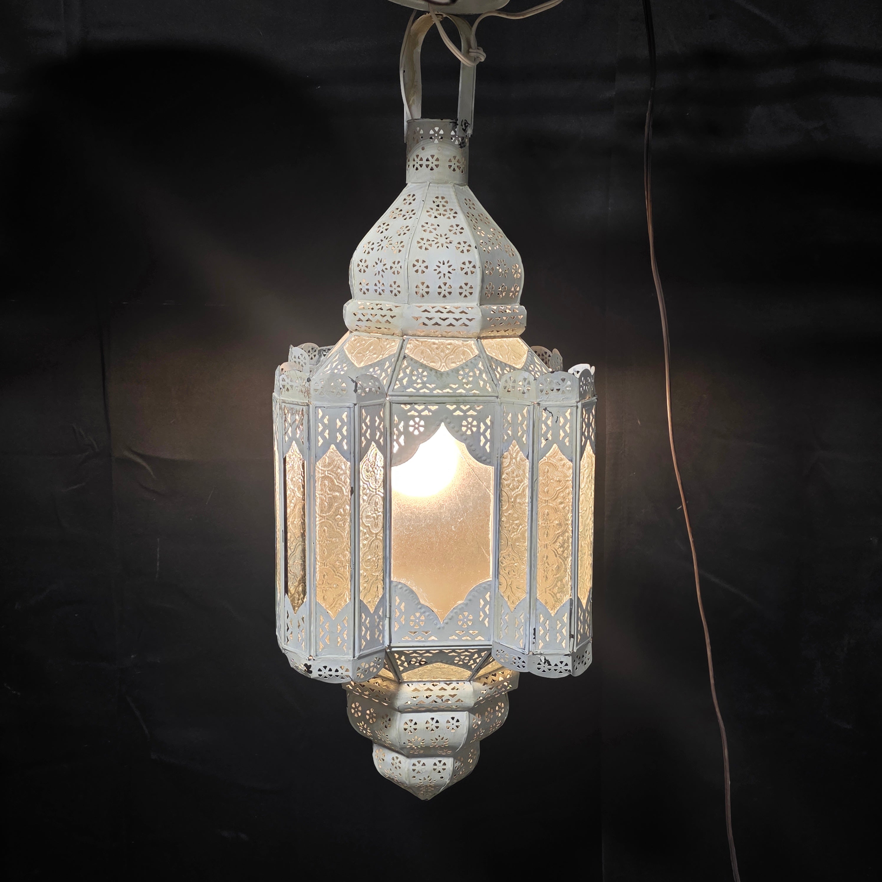 Moroccan Chandelier Pendant Light 11"x11"x27"