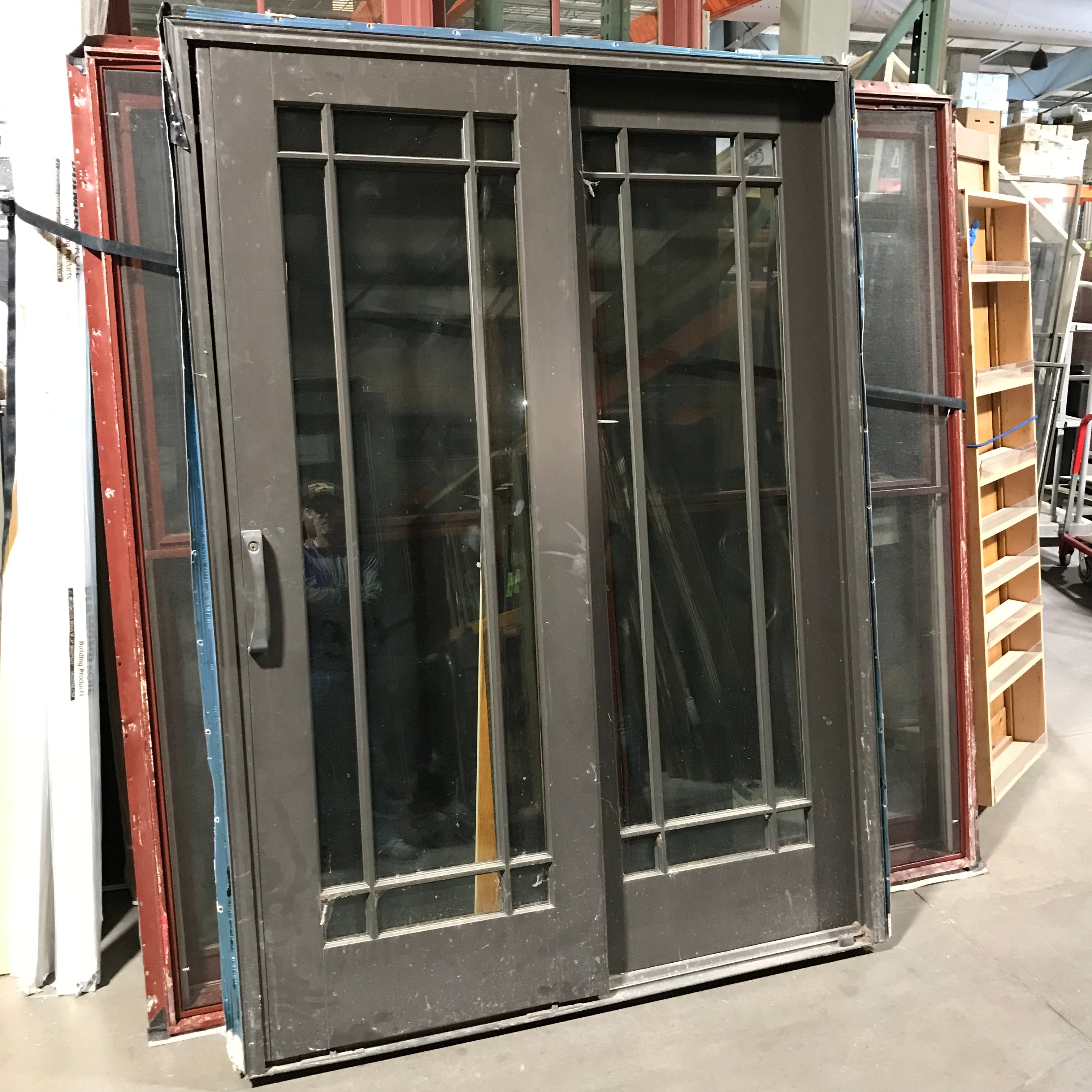 59.25"x 81.5"x 6.75" Brown Metal Clad Exterior